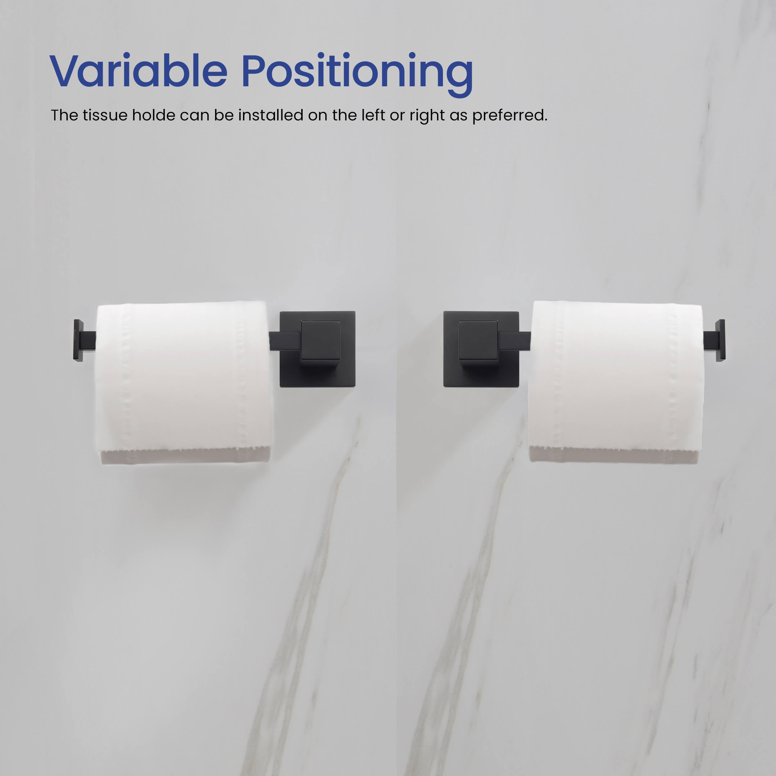 Quadra 5-Piece Bathroom Hardware Set - C-CBA15-5-3