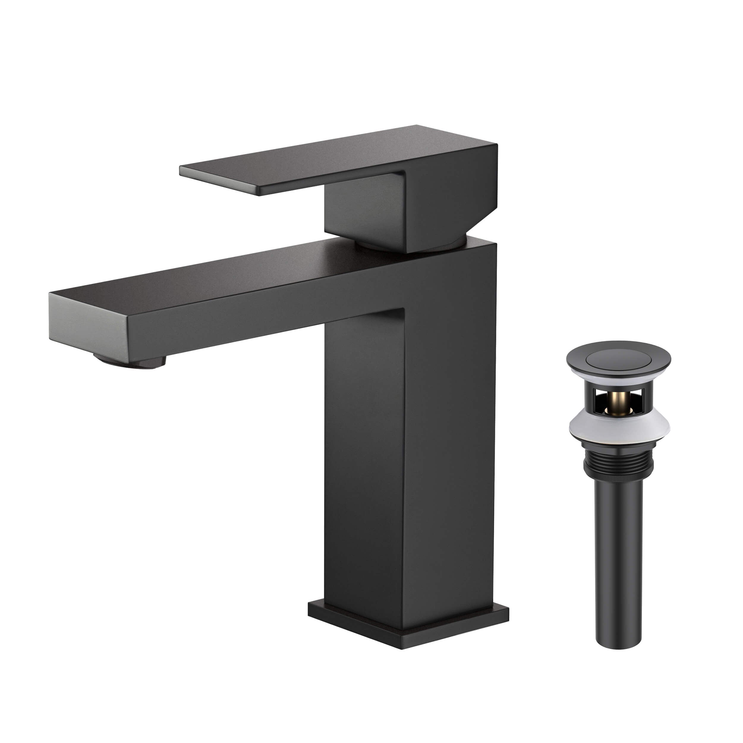 Value Collection - Single Handle Bathroom Vanity Sink Faucet with Pop Up Drain - F202