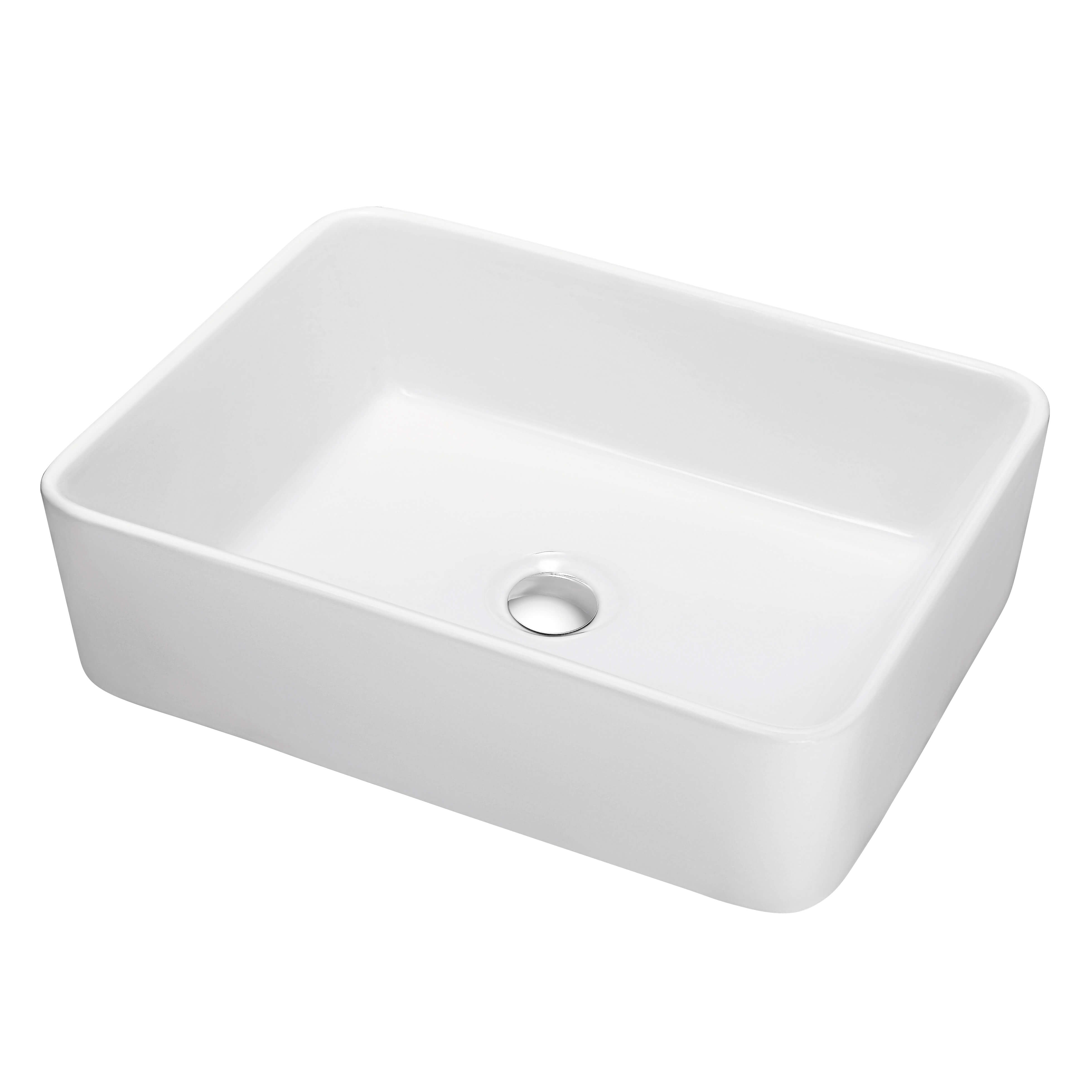 Vessel Ceramic Basin 19″ x 15″ Rectangular – C04 1915