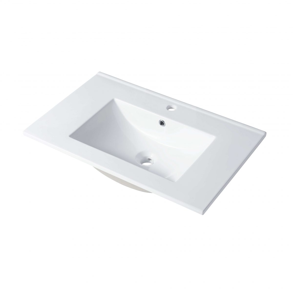 Ceramic Basin 30″ X 18″ Top-Mount Rectangular – C04 3018