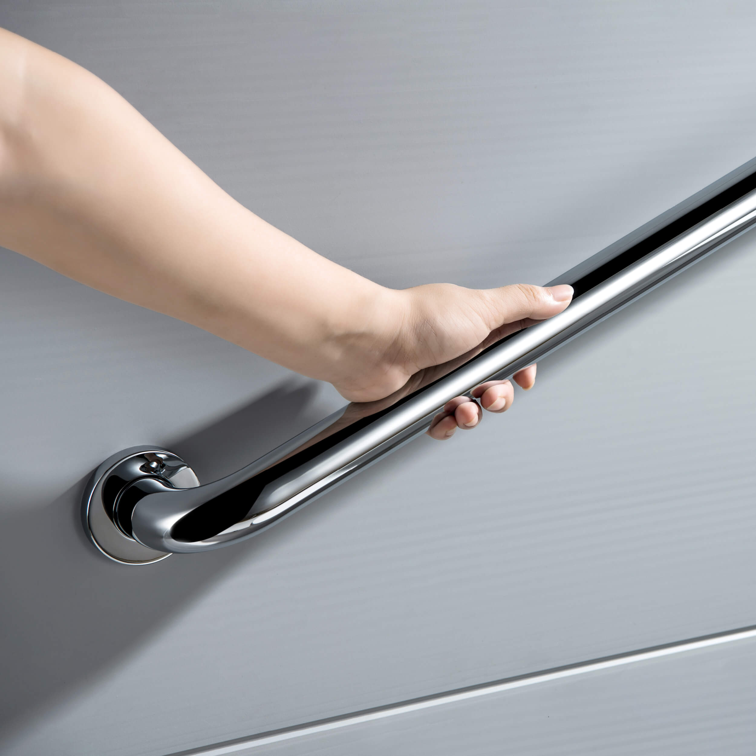 Halo 36" Stainless Steel Bathroom Safety Grab Bar - CGB-1036