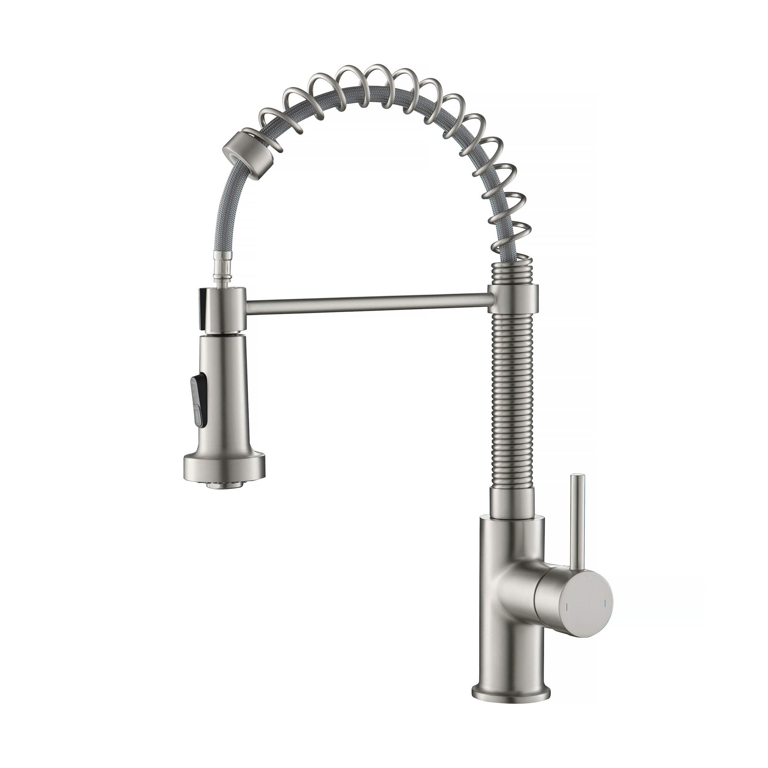 Genova Commercial Style Single Handle Pull Down Kitchen Sink Faucet - CKF-2003