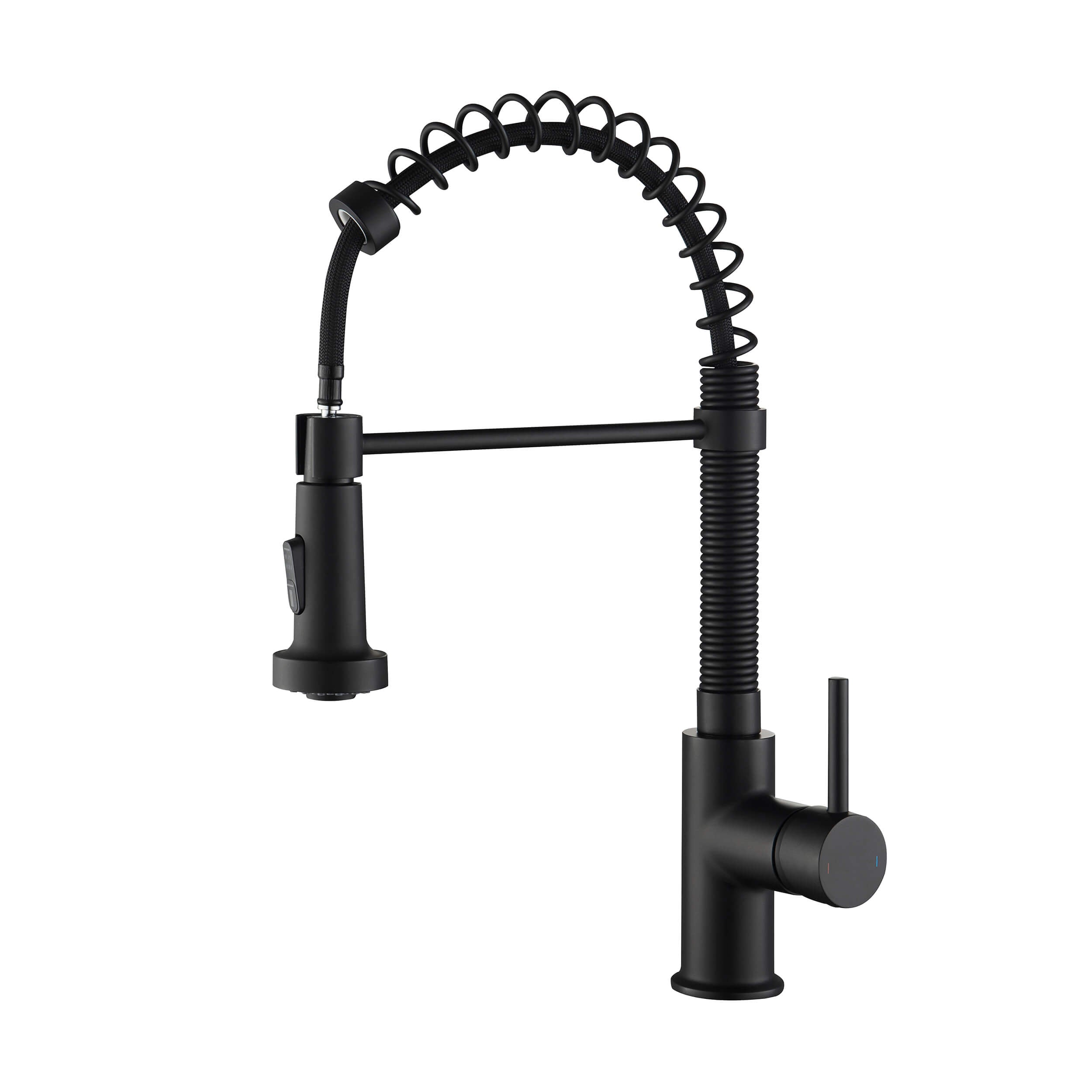 Genova Commercial Style Single Handle Pull Down Kitchen Sink Faucet - CKF-2003
