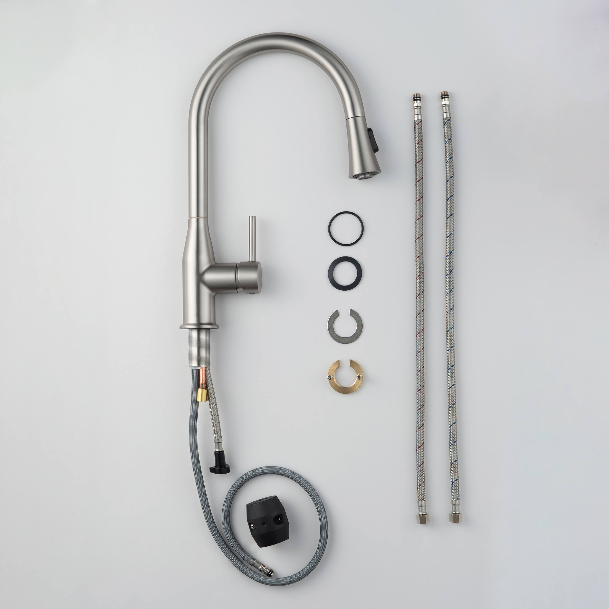 Mesa Single Handle Pull Down Kitchen Sink Faucet - CKF-2005