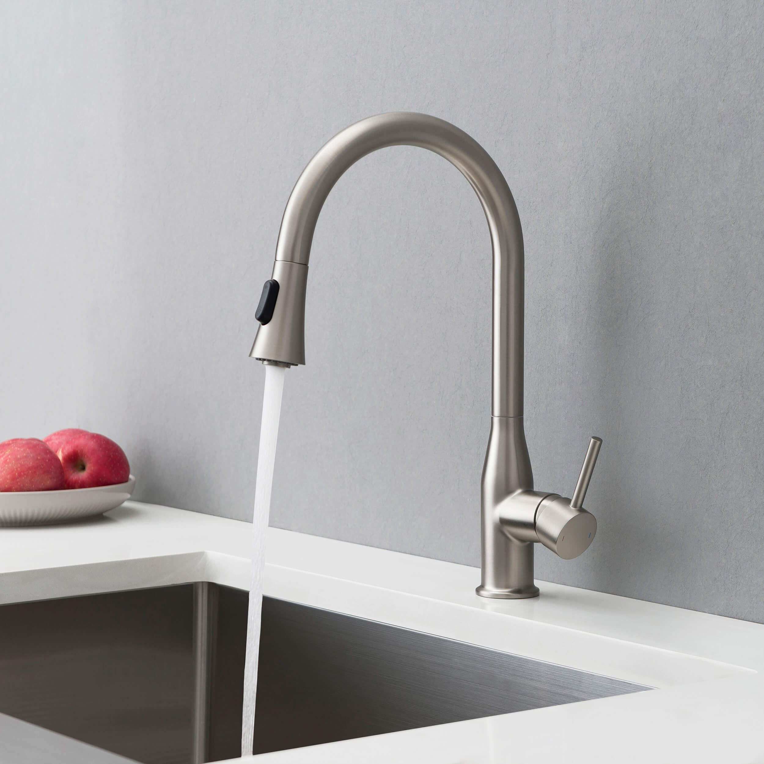 Mesa Single Handle Pull Down Kitchen Sink Faucet - CKF-2005