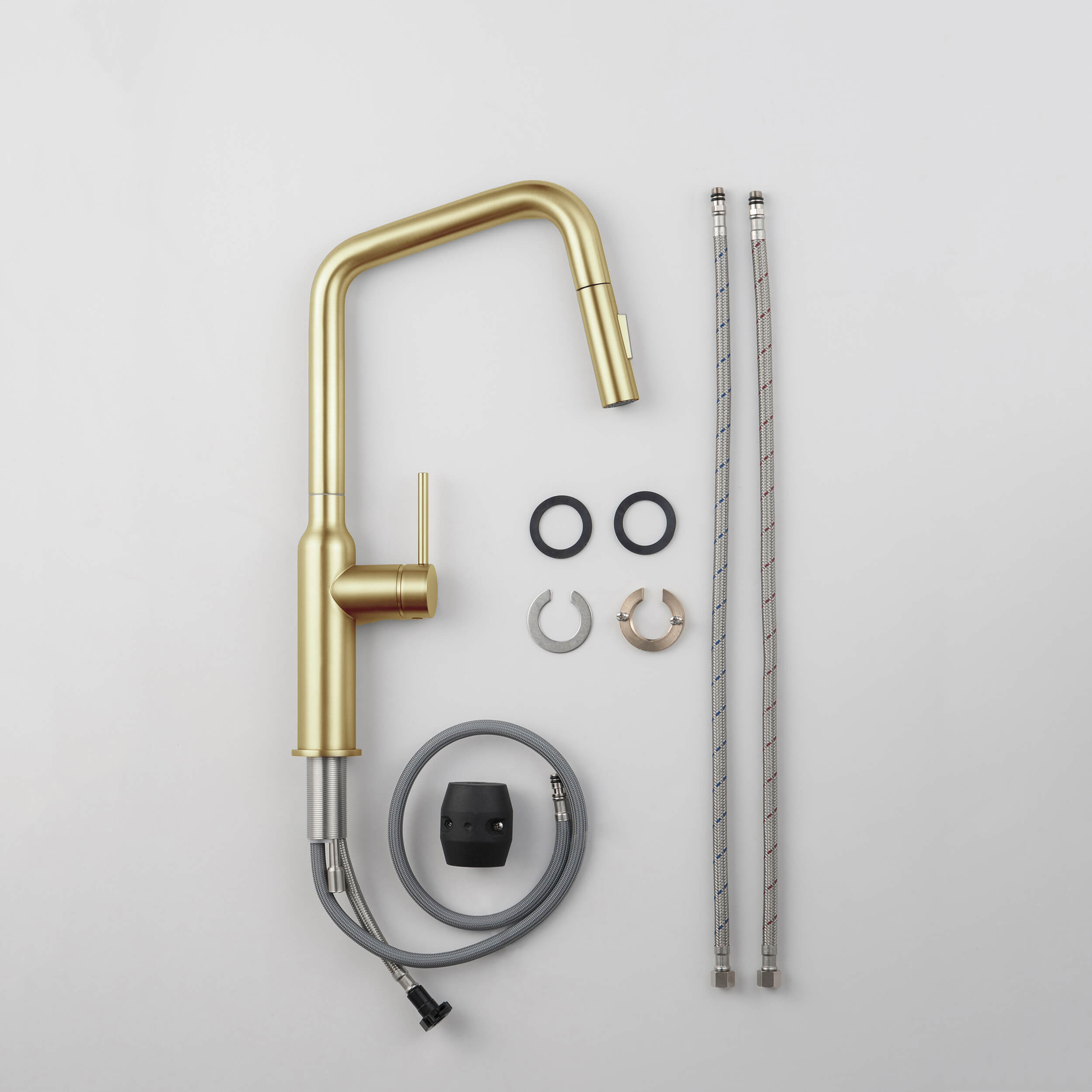 Tampa Single Handle Pull Down Kitchen Sink Faucet - CKF-2007