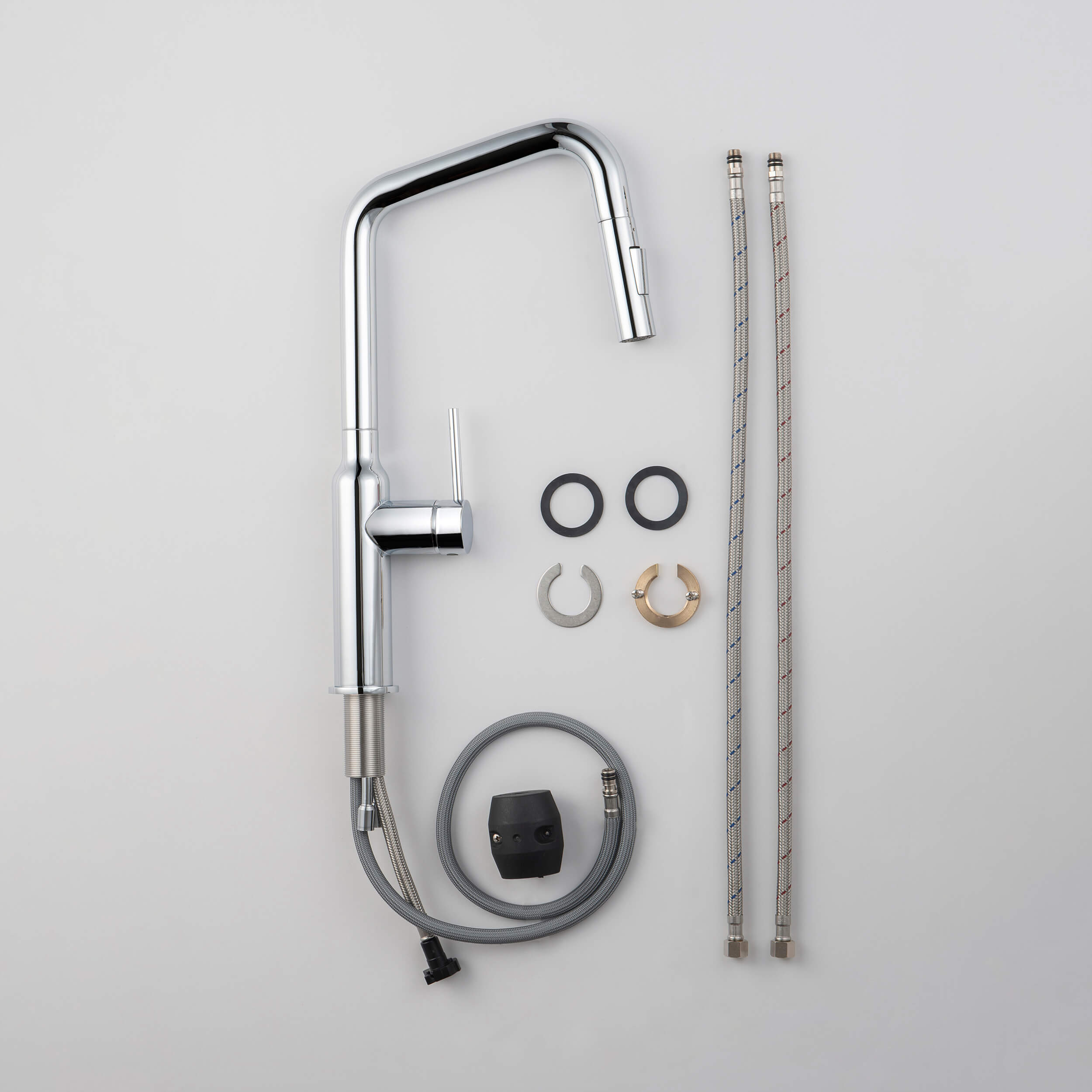 Tampa Single Handle Pull Down Kitchen Sink Faucet - CKF-2007