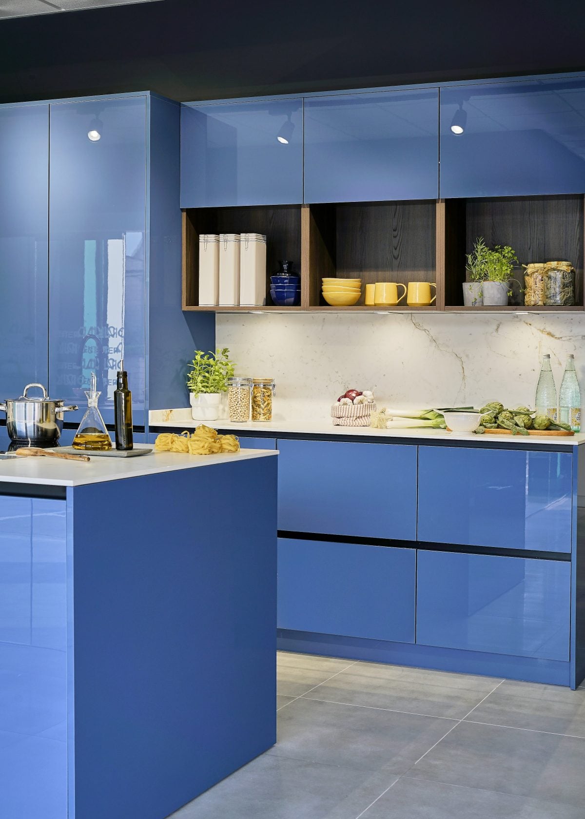 Alvic Luxe Azul Marino kitchen cabinets - Shop at Home Craft Studio - 2