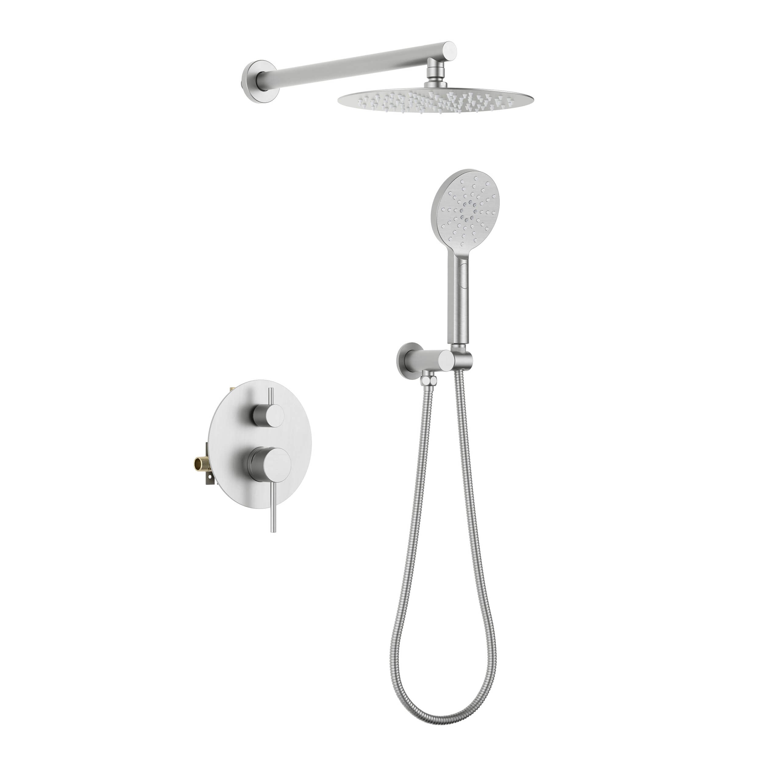 Halo Pressure Balanced 2-Function Wall Mount Shower System with Rough-in Valve - CSF-4003