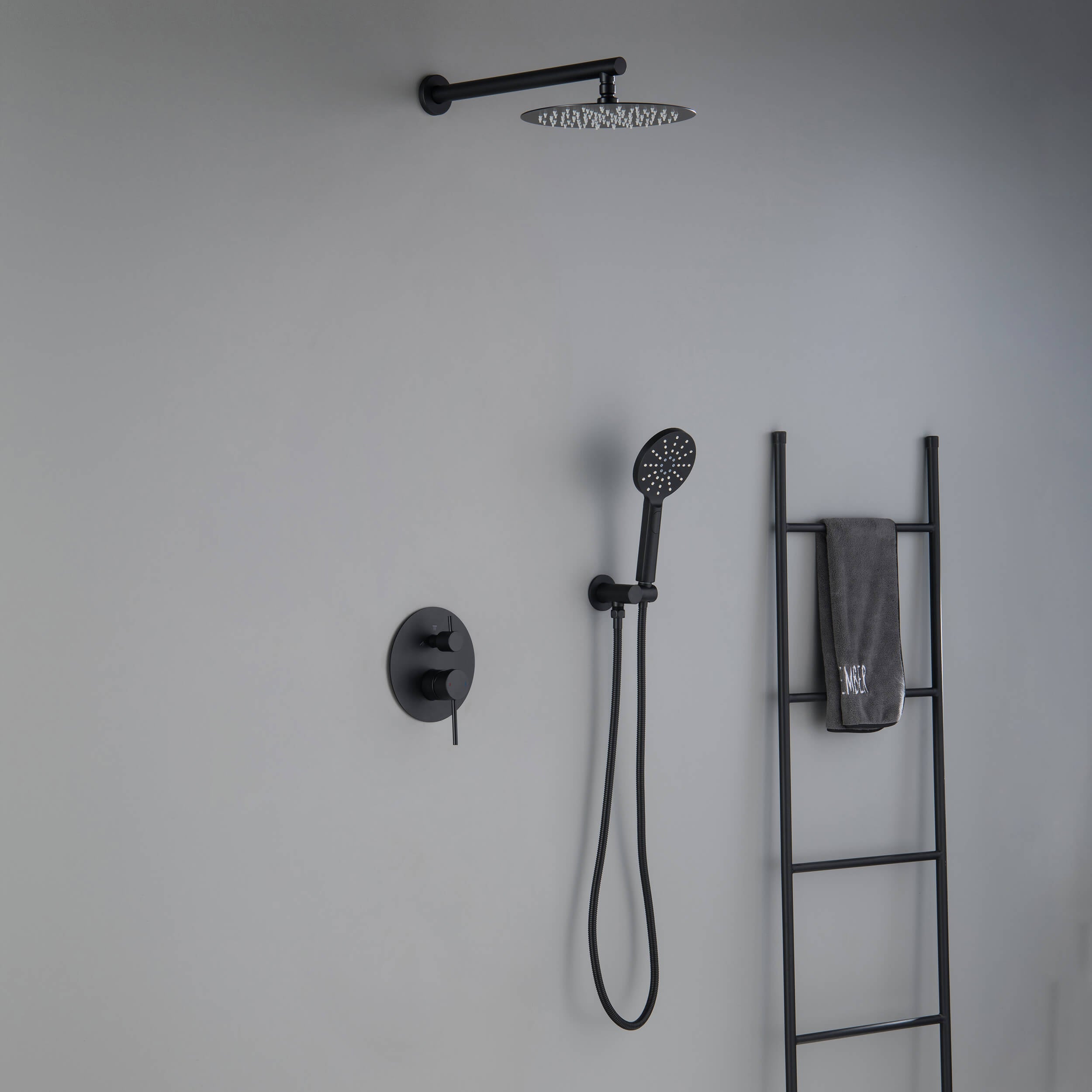 Halo Pressure Balanced 2-Function Wall Mount Shower System with Rough-in Valve - CSF-4003