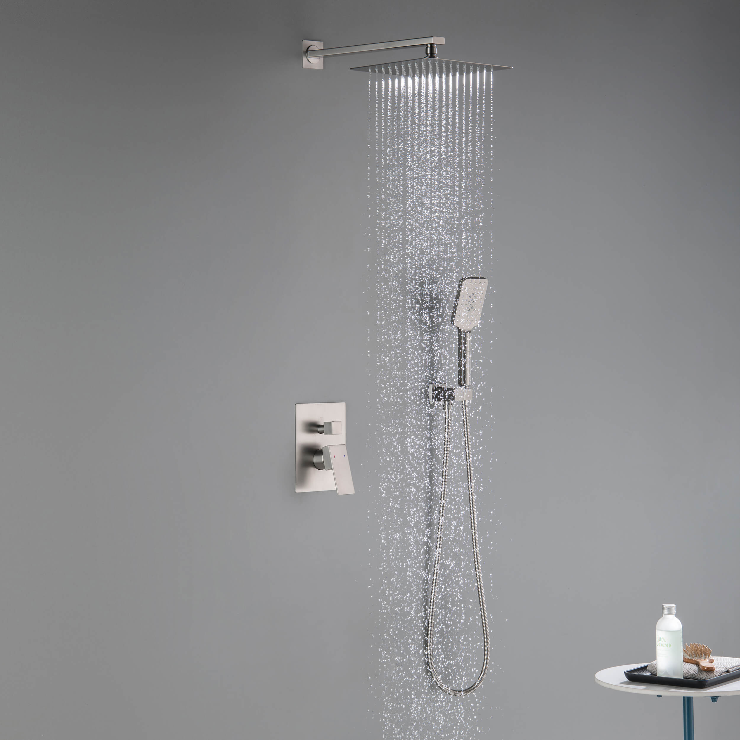 Quadra Pressure Balanced 2-Function Wall Mount Shower System with Rough-In Valve - CSF-4005