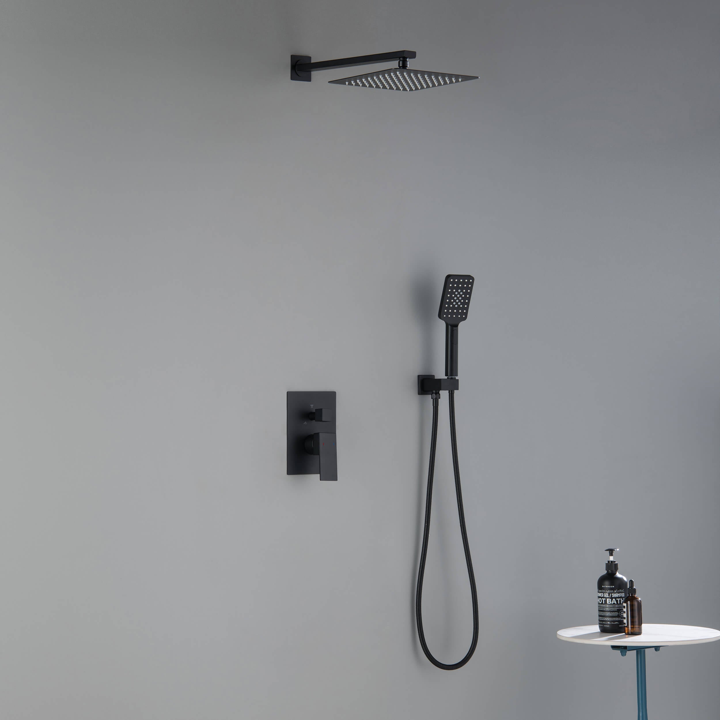 Quadra Pressure Balanced 2-Function Wall Mount Shower System with Rough-In Valve - CSF-4005