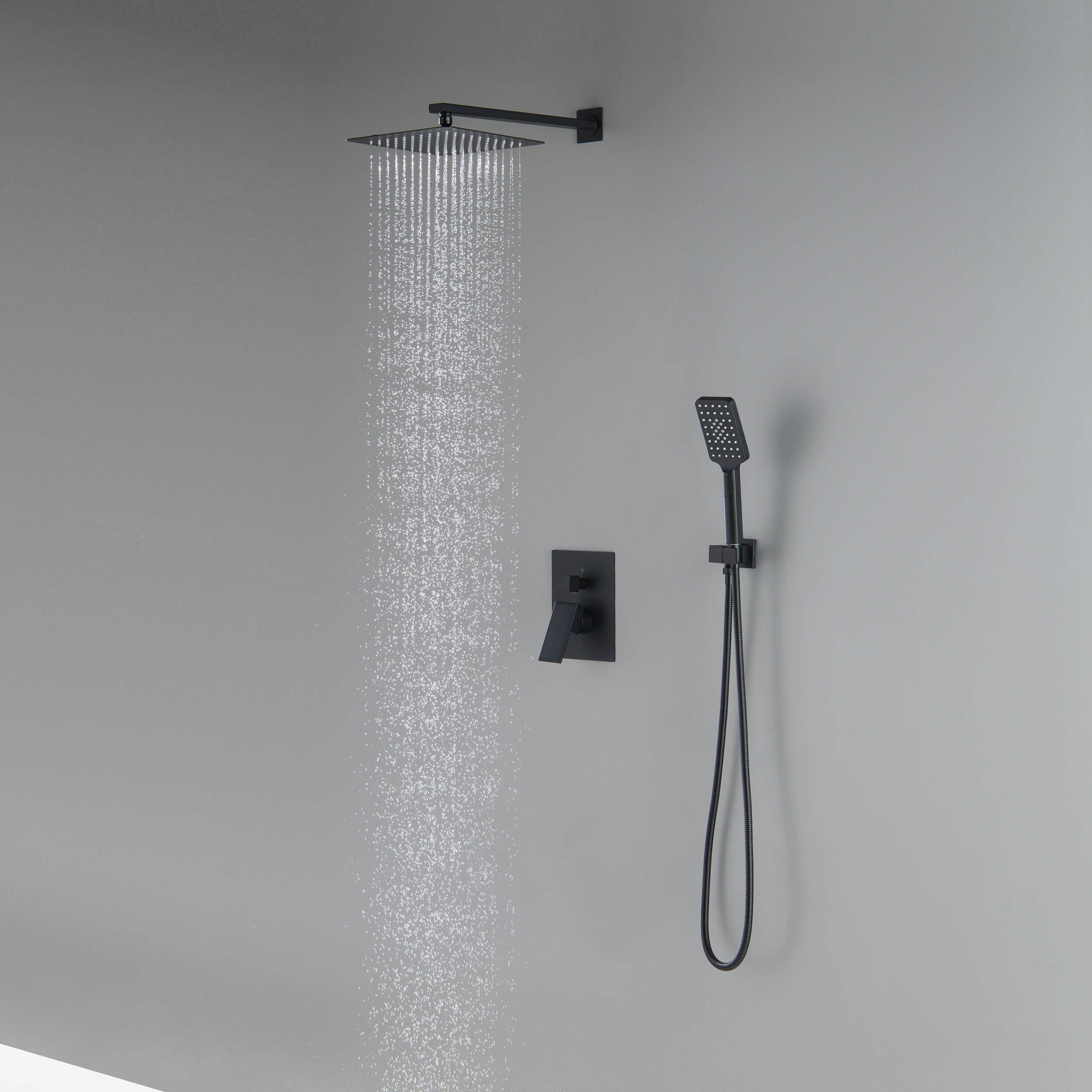 Quadra Pressure Balanced 2-Function Wall Mount Shower System with Rough-In Valve - CSF-4005