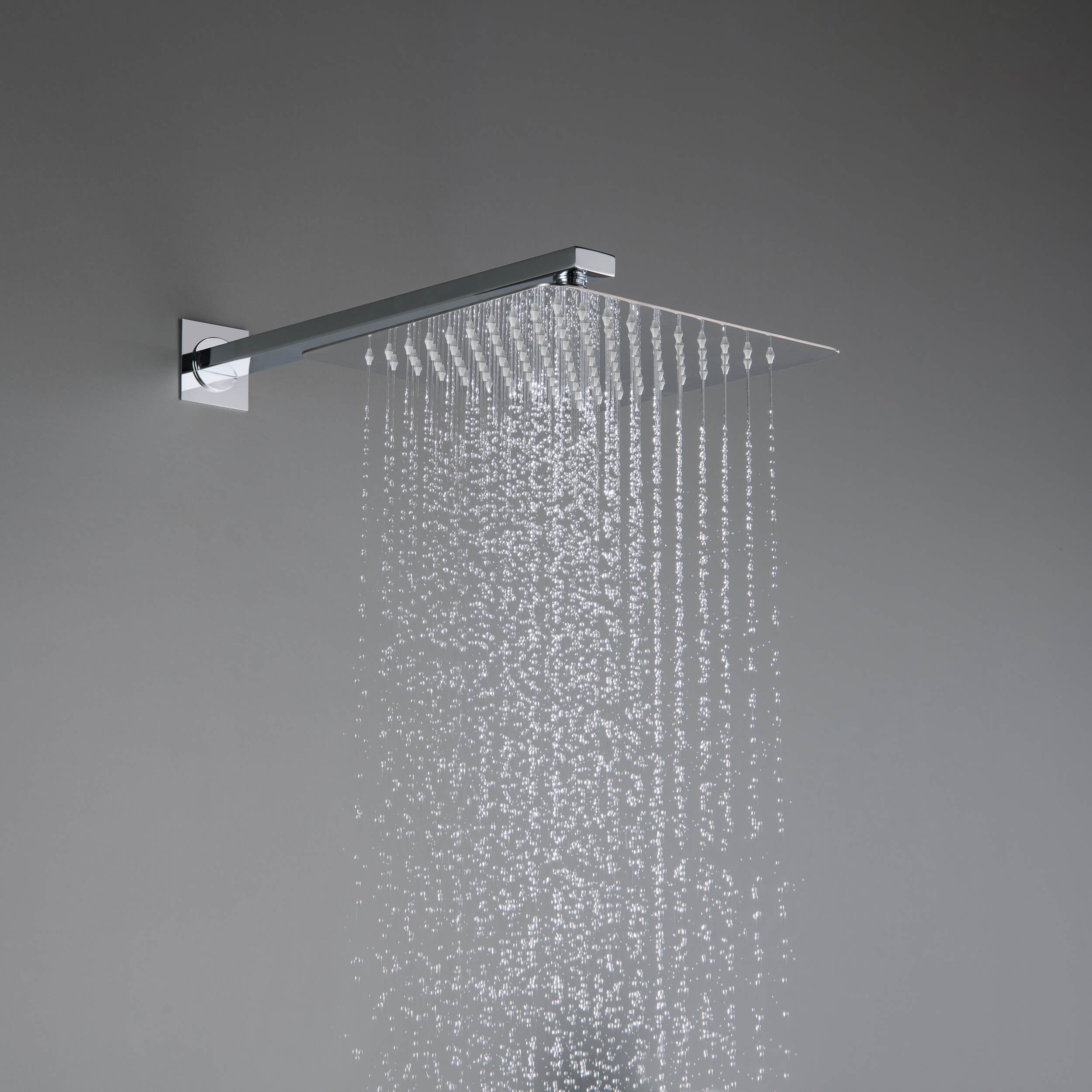 Quadra Pressure Balanced 3-Function Wall Mount Shower System with Rough-In Valve - CSF-4006