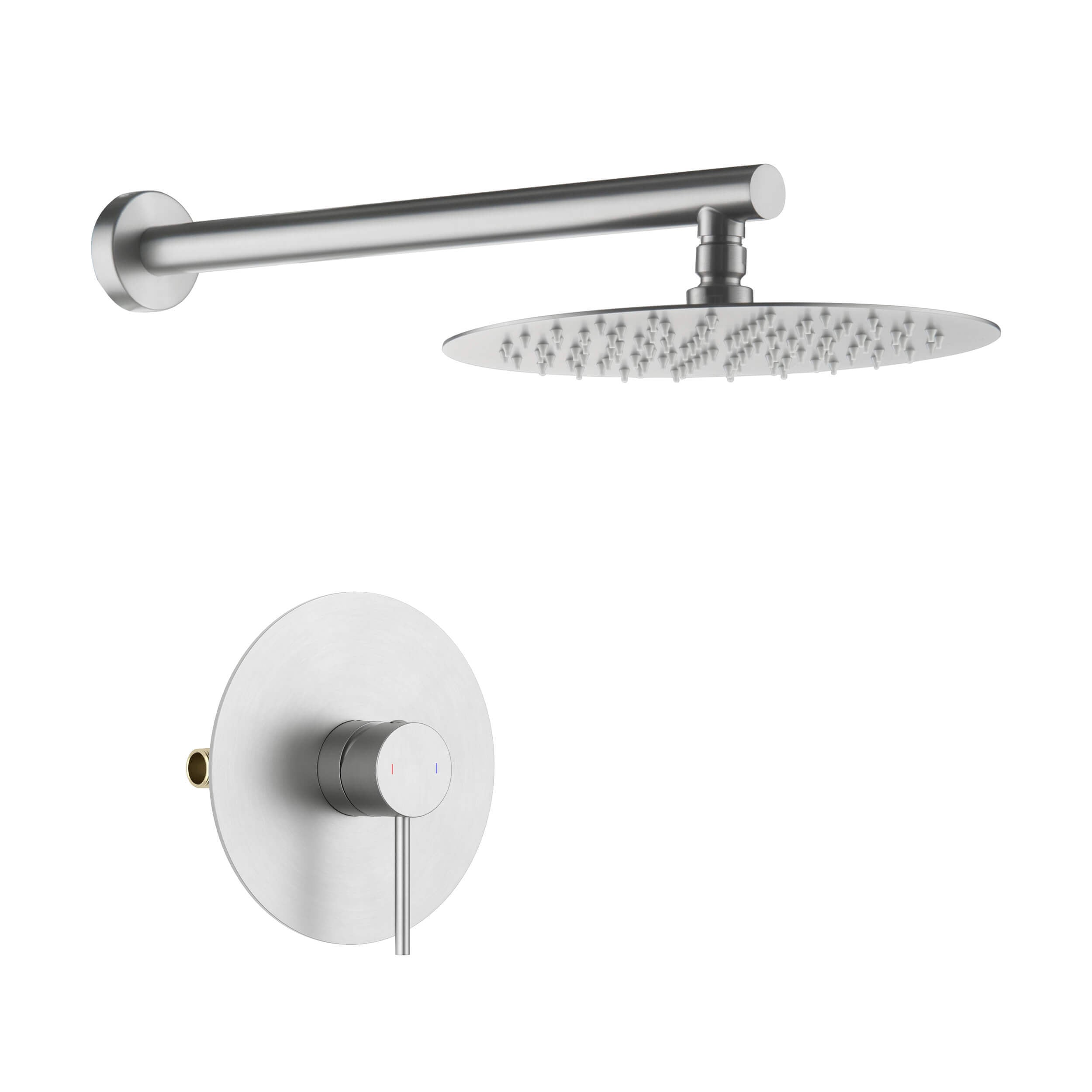 Halo Pressure Balanced Single Function Wall Mount Shower System with Rough-In Valve - CSF-4007