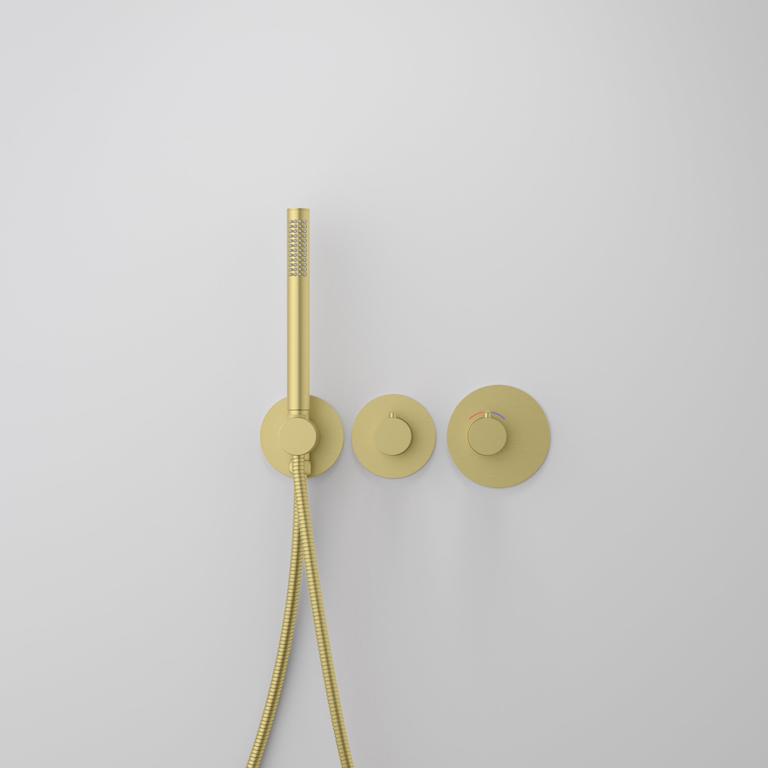 Halo 2-Function Thermostatic Wall Mount Shower System with Rough-in Valve - CSF-4010