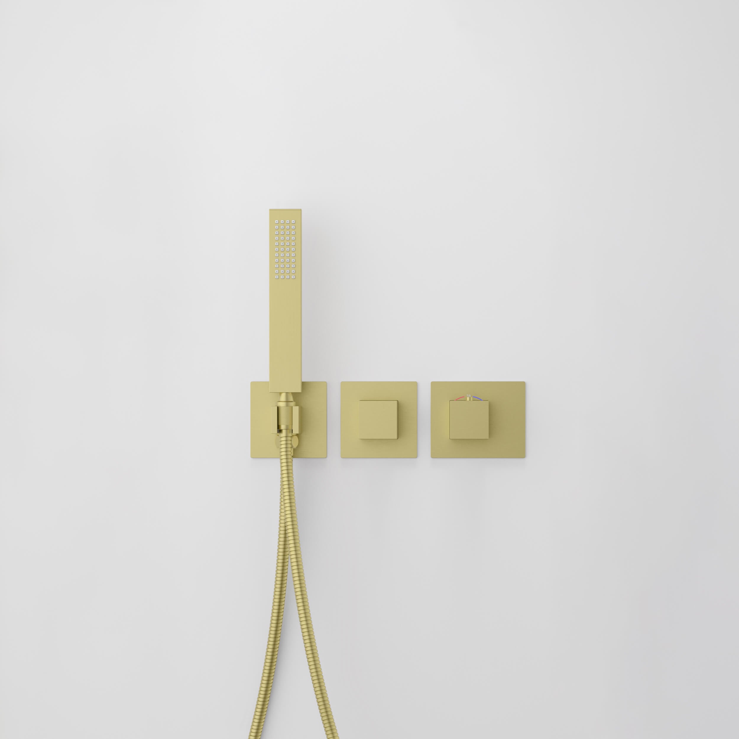 Quadra 2-Function Thermostatic Wall Mount Shower System With Rough-in Valve - CSF-4014