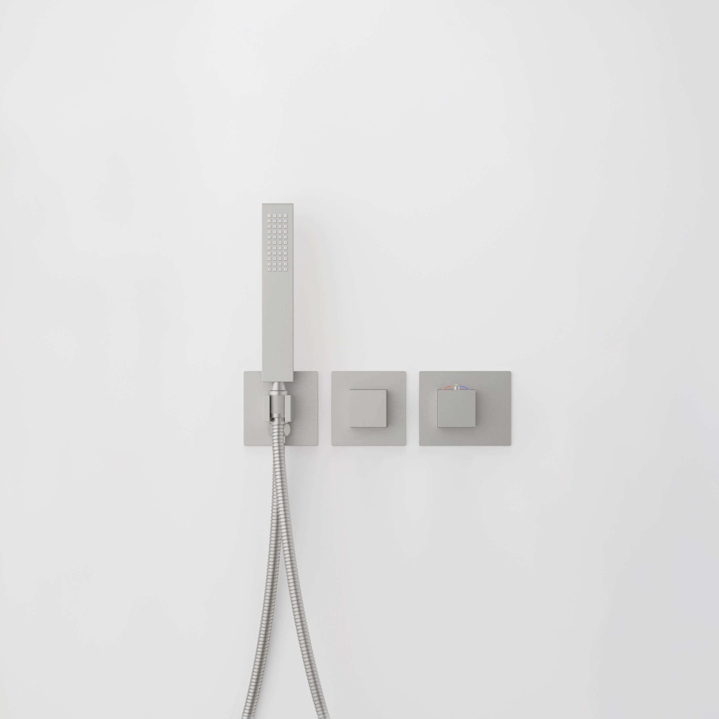 Quadra 2-Function Thermostatic Wall Mount Shower System With Rough-in Valve - CSF-4014