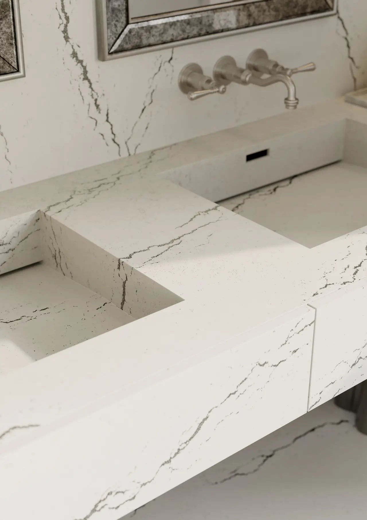 Berkshire Steel Satin Ridge Countertops - Shop at Home Craft Studio - 4