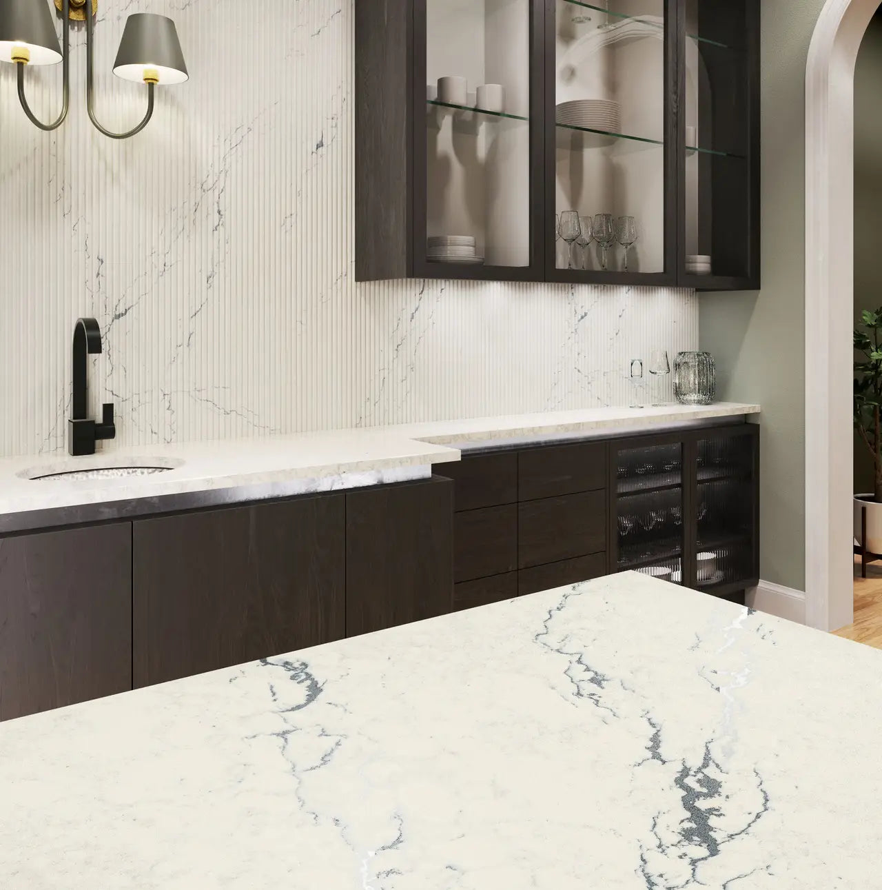 Berkshire Steel Sculpted Countertops - Shop at Home Craft Studio - 4
