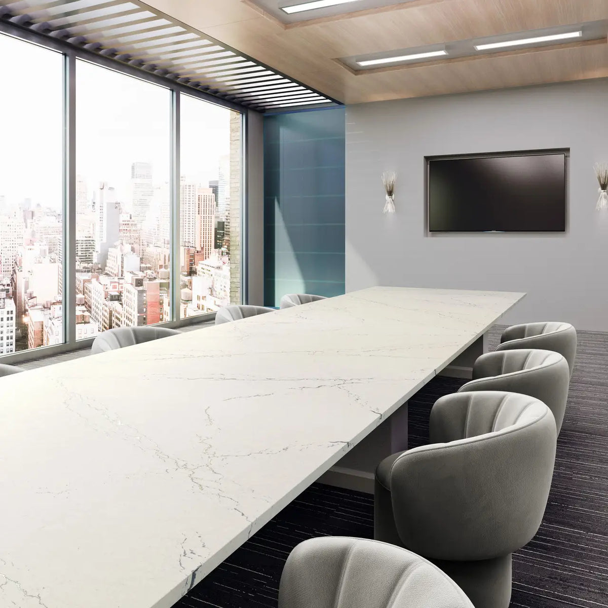 Cambria Berkshire Steel Sculpted Quartz Countertop Countertops - Shop at Home Craft Studio - 3