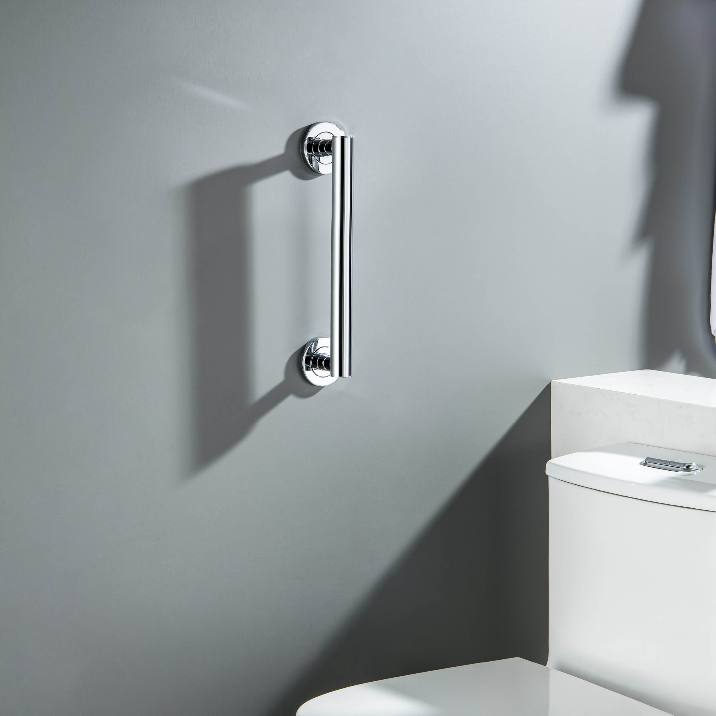 12" Stainless Steel Bathroom Safety Grab Bar - CGB-1112 - Shop at Home Craft Studio - 14