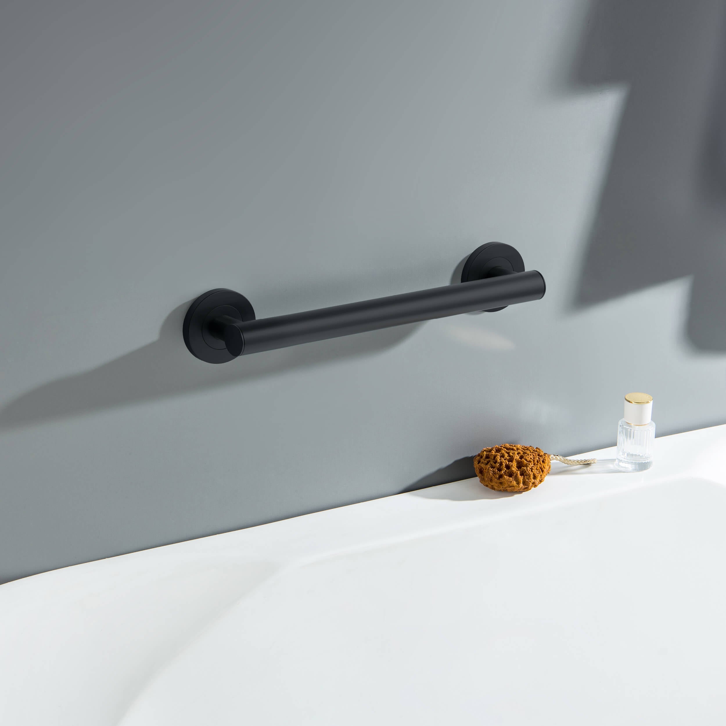 12" Stainless Steel Bathroom Safety Grab Bar - CGB-1112 - Shop at Home Craft Studio - 17