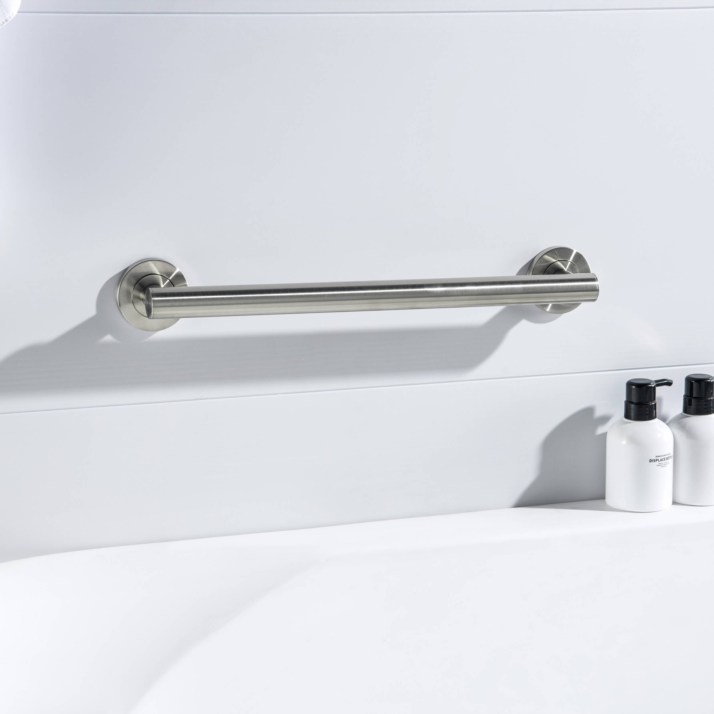 18" Stainless Steel Bathroom Safety Grab Bar - CGB-1118 - Shop at Home Craft Studio - 8