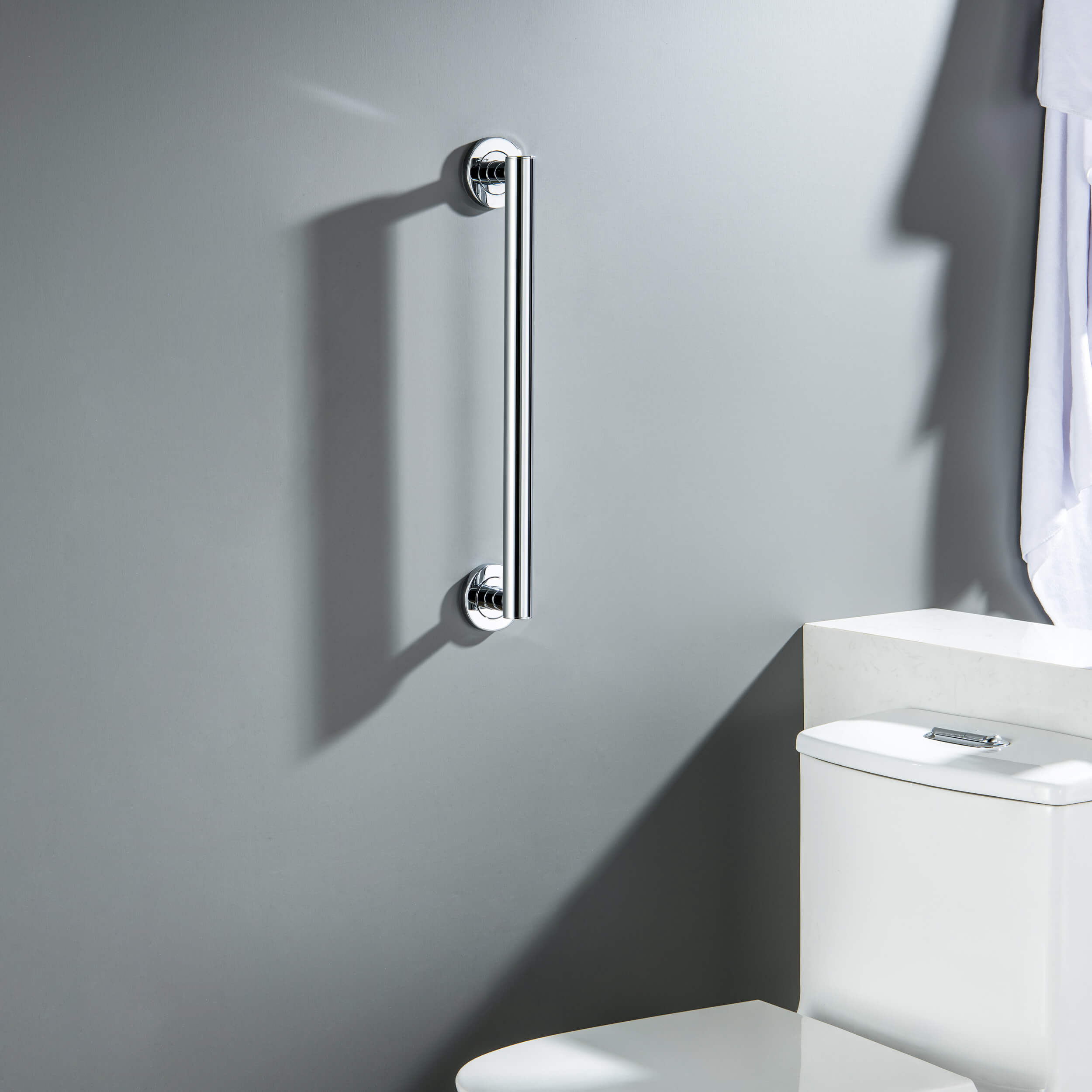 18" Stainless Steel Bathroom Safety Grab Bar - CGB-1118 - Shop at Home Craft Studio - 17