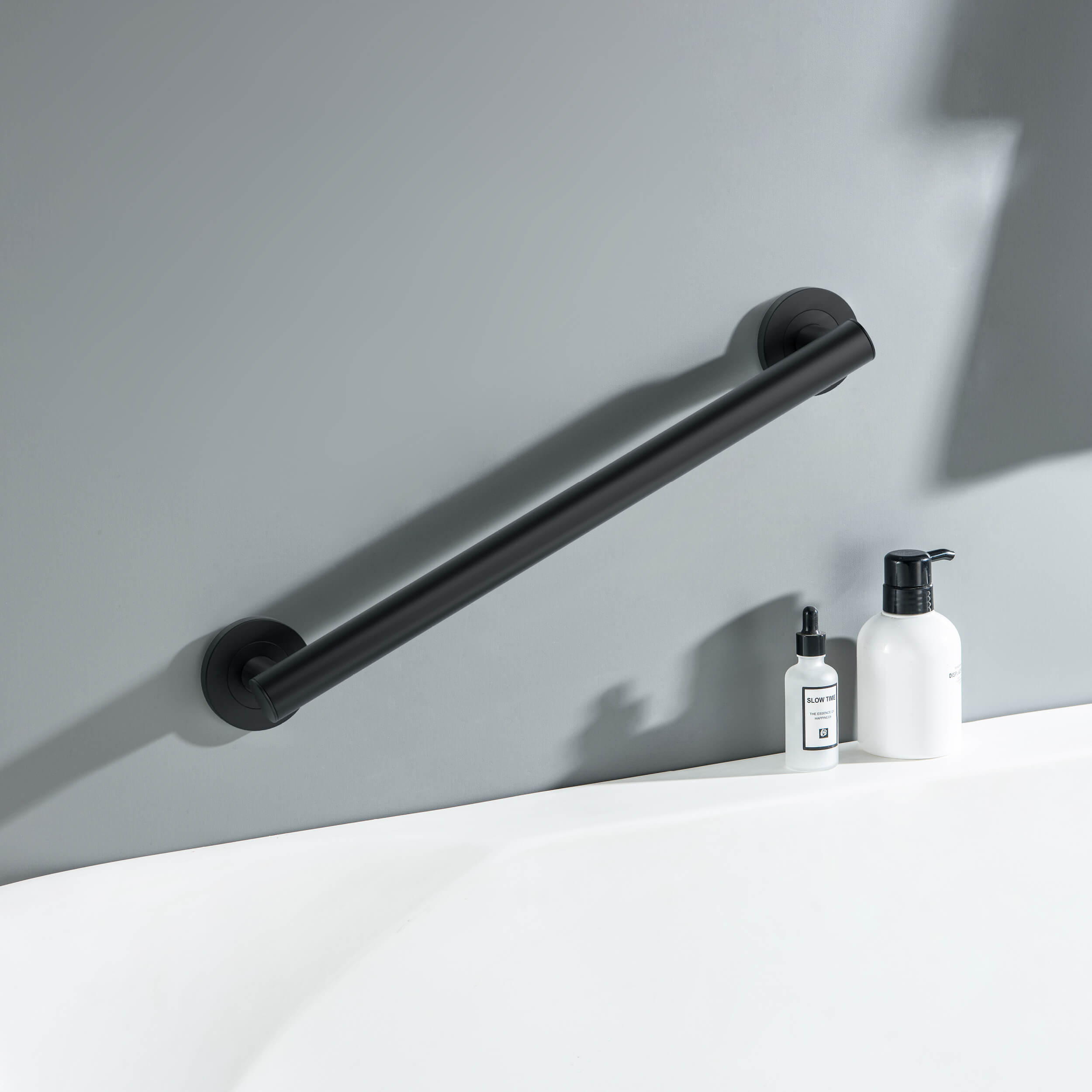 18" Stainless Steel Bathroom Safety Grab Bar - CGB-1118 - Shop at Home Craft Studio - 21