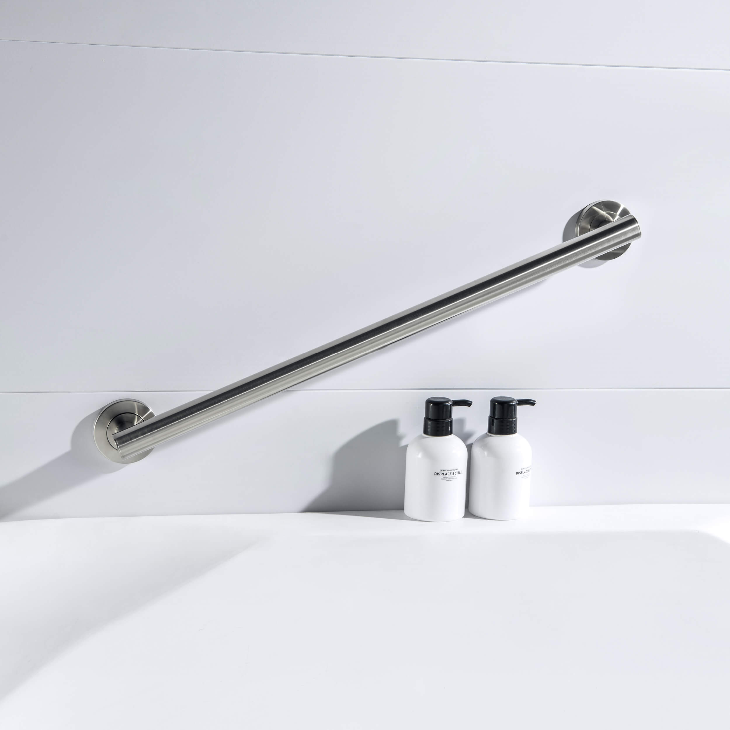 24" Stainless Steel Bathroom Safety Grab Bar - CGB-1124 - Shop at Home Craft Studio - 8