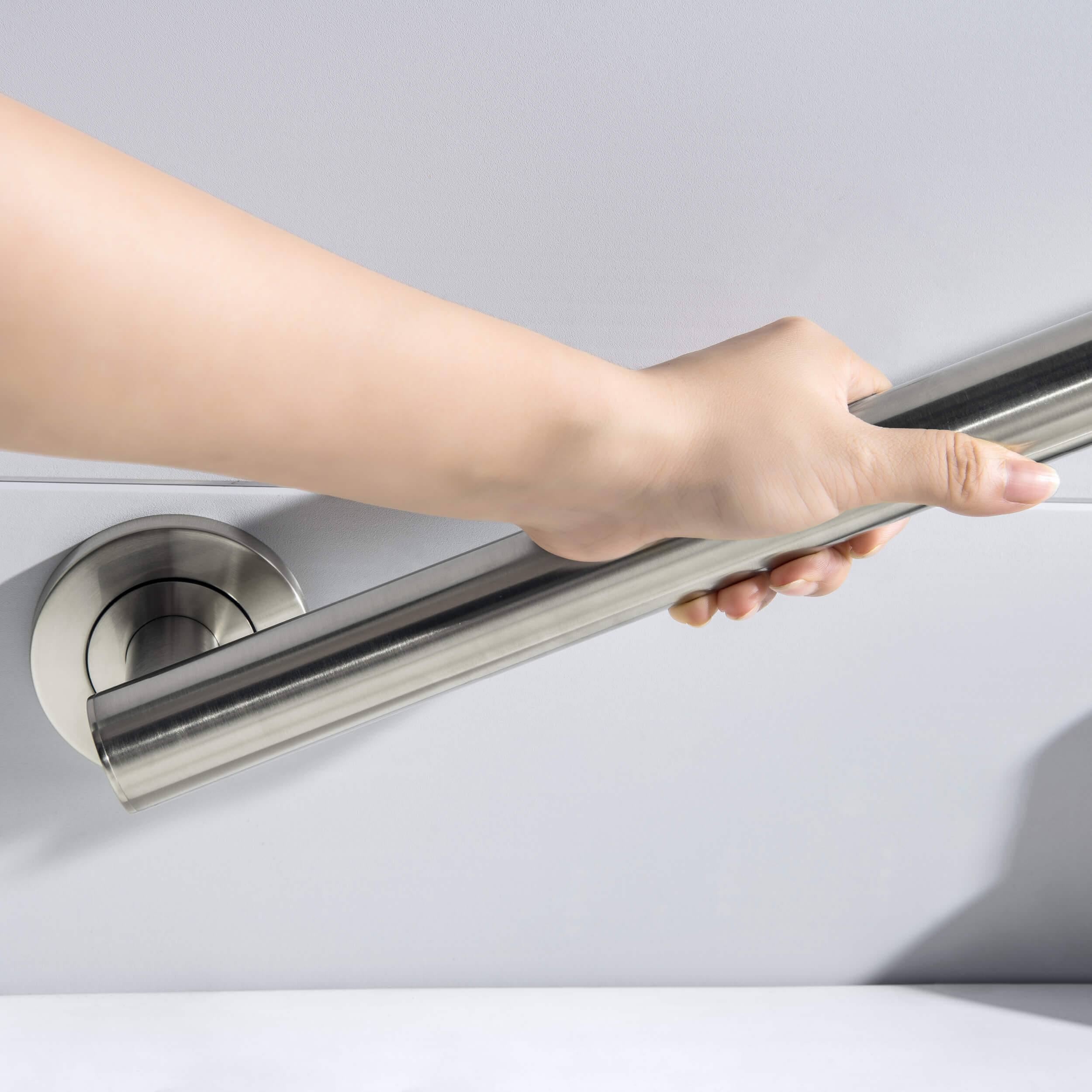 24" Stainless Steel Bathroom Safety Grab Bar - CGB-1124 - Shop at Home Craft Studio - 10
