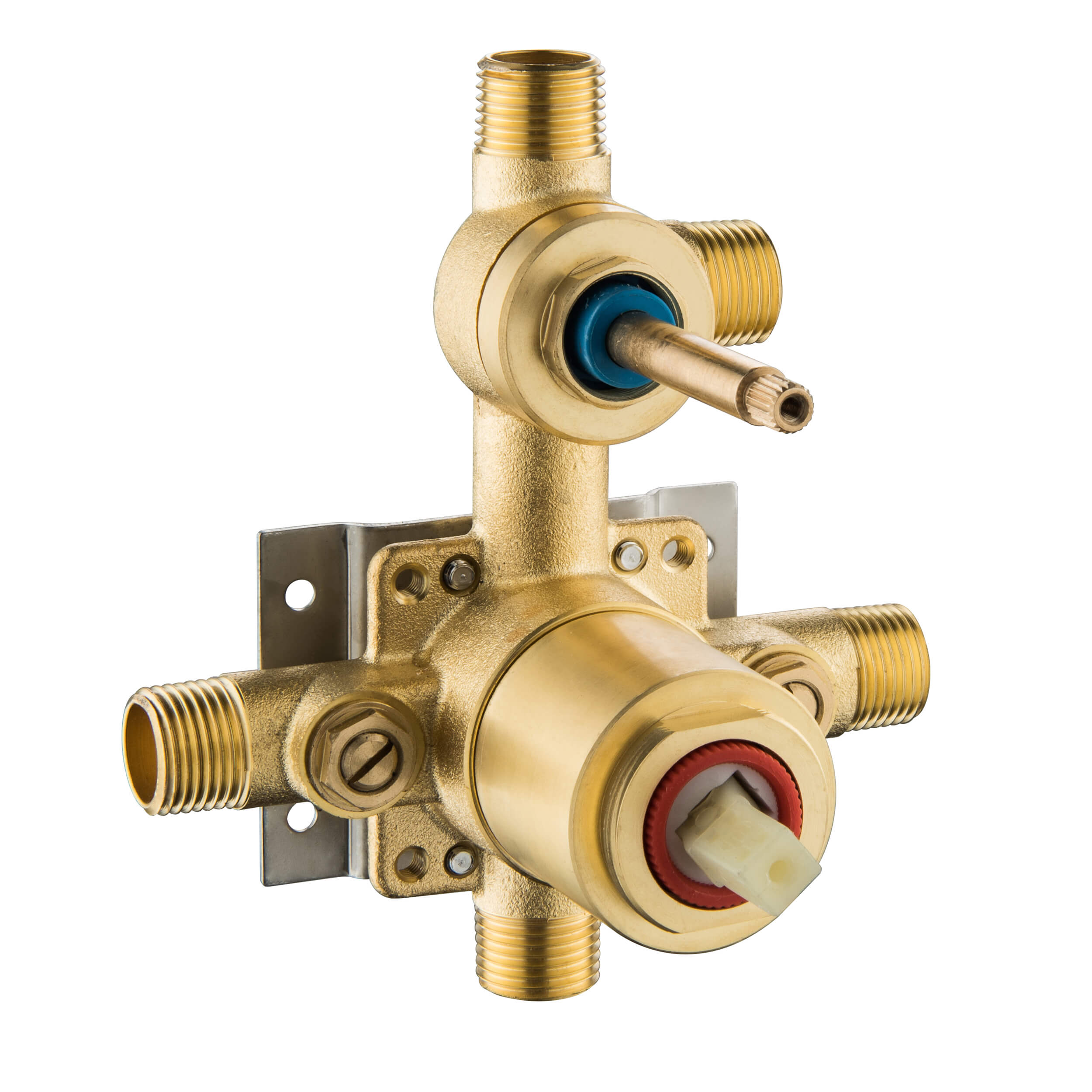 3 Function Pressure Balance Shower System Rough-in Valve with Cartridge - SV1-3 - Shop at Home Craft Studio - 1