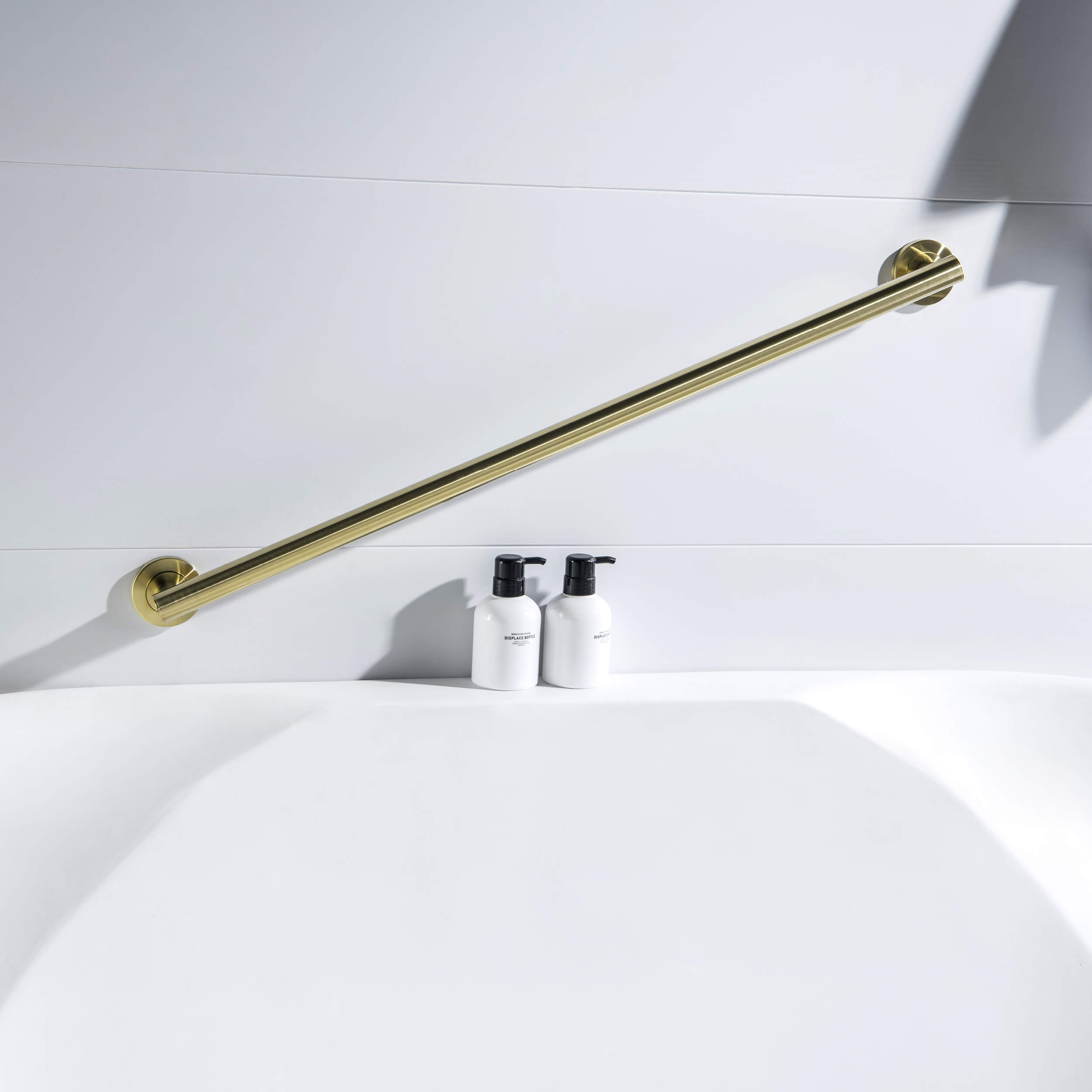 36" Stainless Steel Bathroom Safety Grab Bar - CGB-1136 - Shop at Home Craft Studio - 2