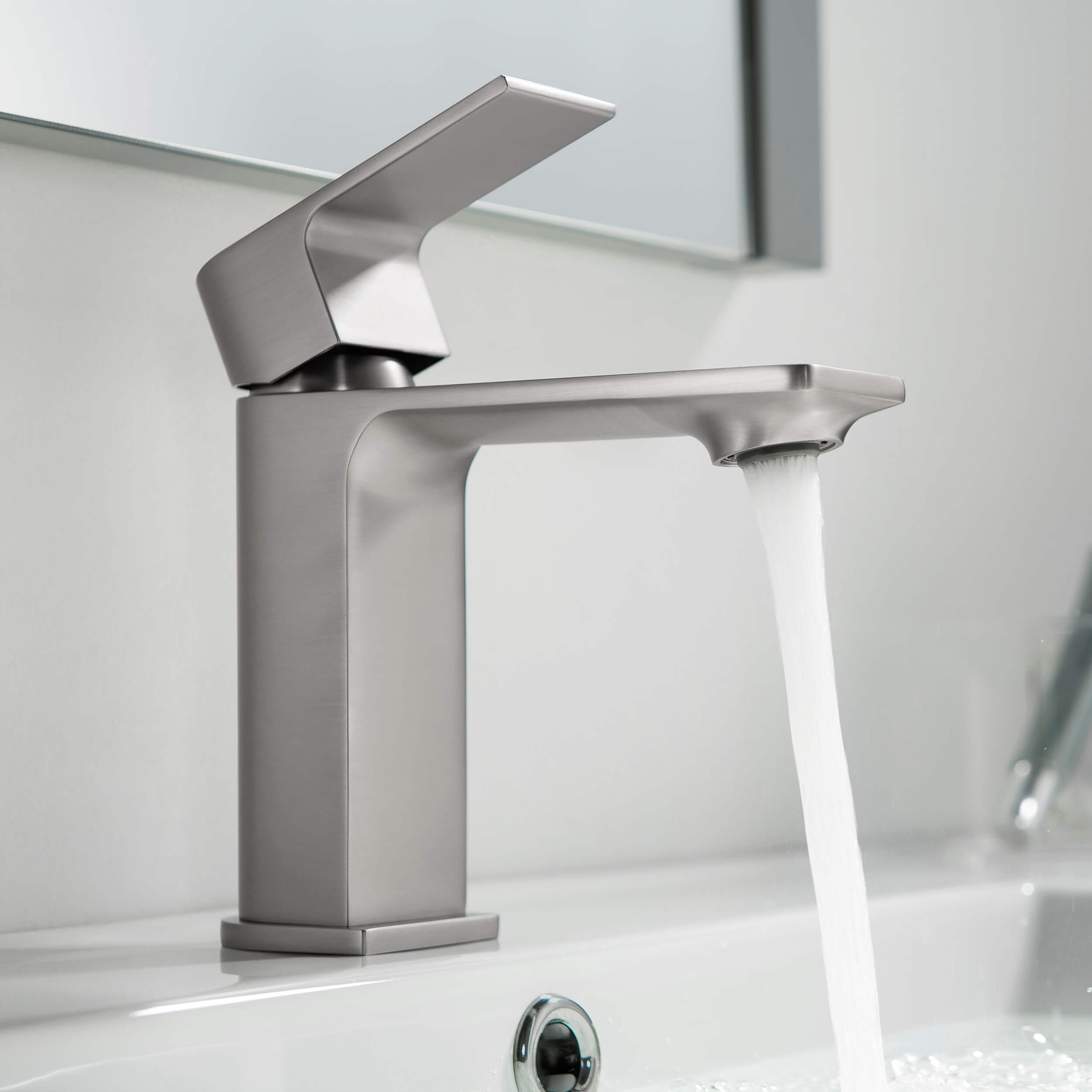 Aurora Single Handle Bathroom Vanity Sink Faucet with Pop Up Drain CBF-1001 - Shop at Home Craft Studio - 11