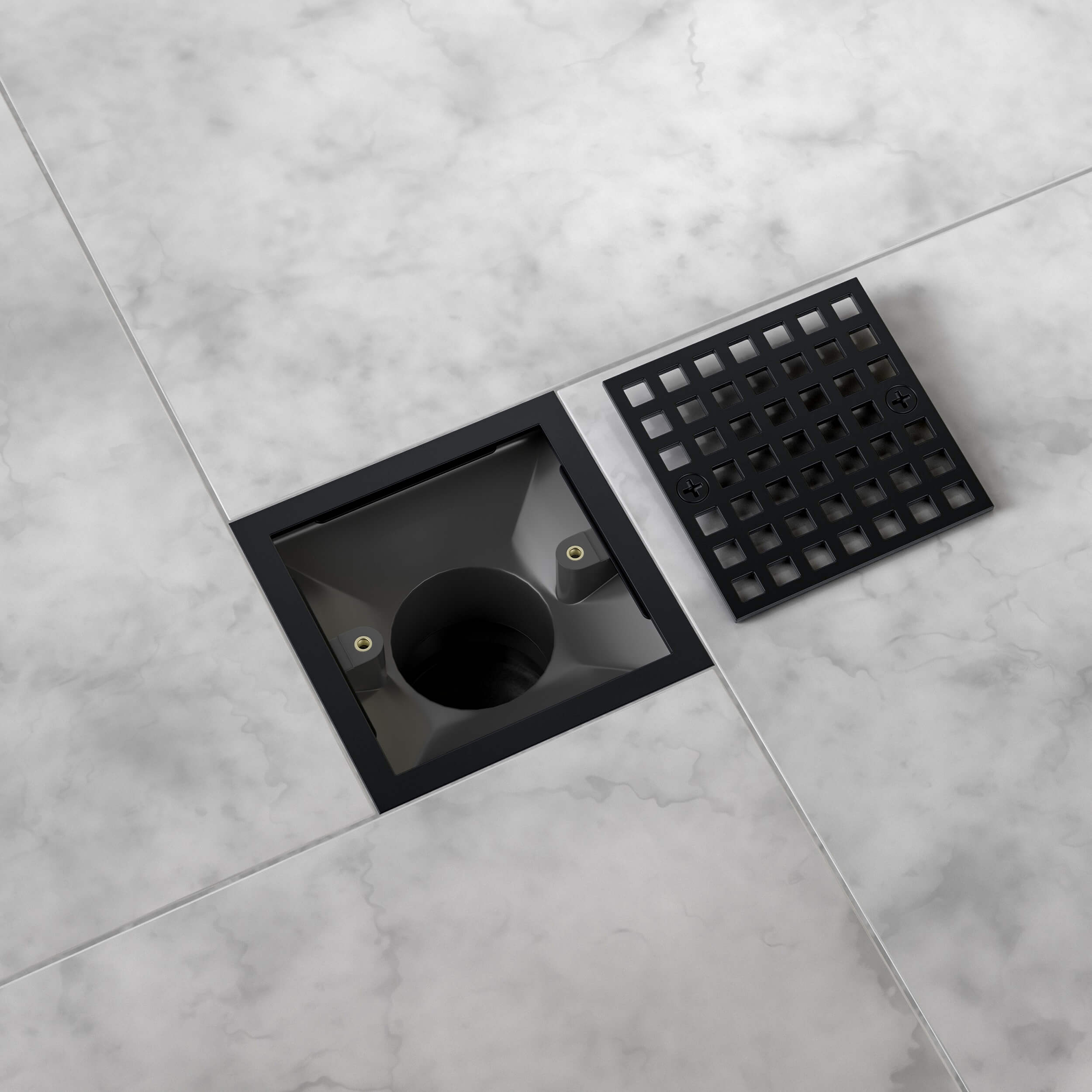 Casa 4" Tile-In Shower Drain - CFD-0401 - Shop at Home Craft Studio - 11