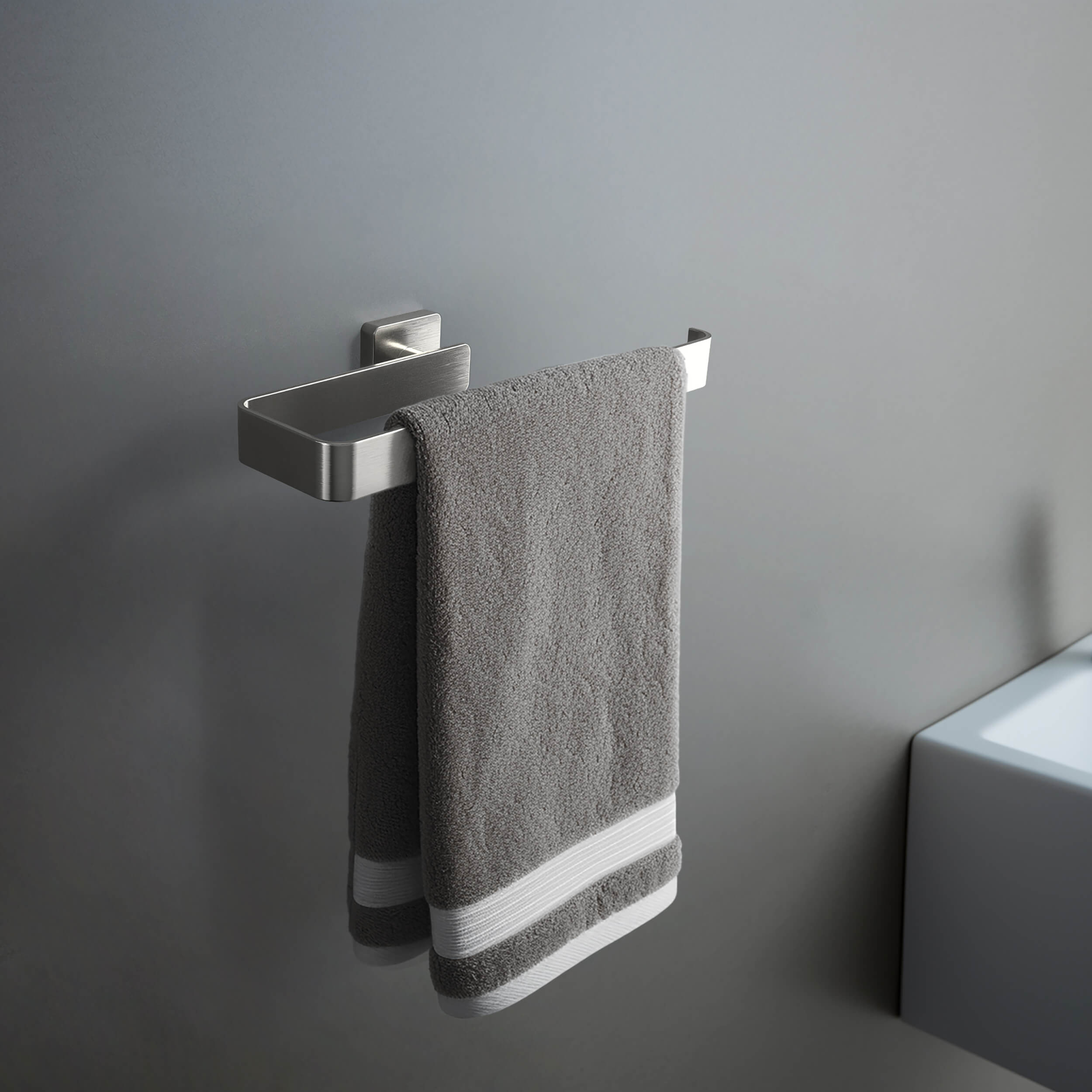 Fusion 10 inch Bathroom Towel Bar - CBA-1603 - Shop at Home Craft Studio - 9