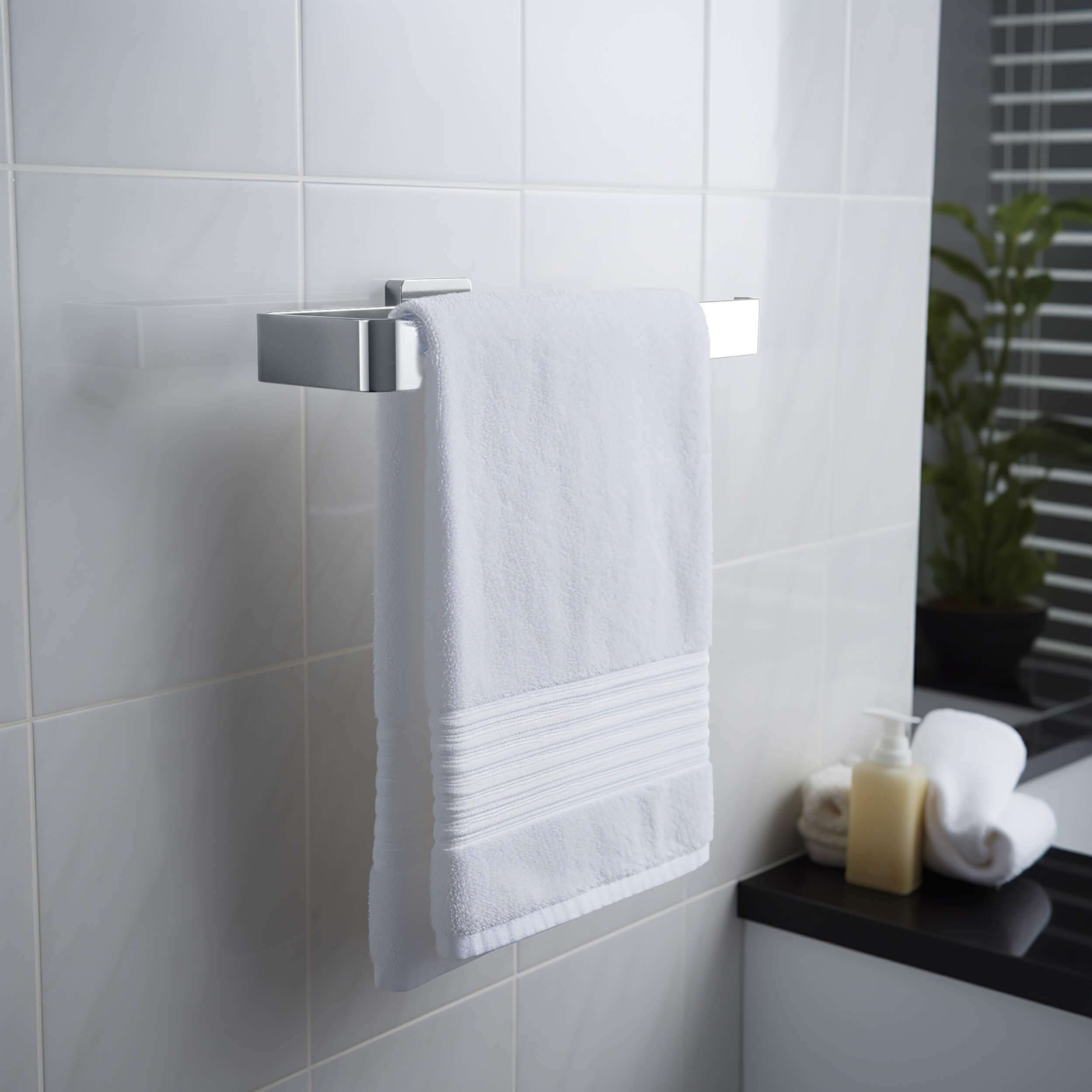 Fusion 10 inch Bathroom Towel Bar - CBA-1603 - Shop at Home Craft Studio - 17