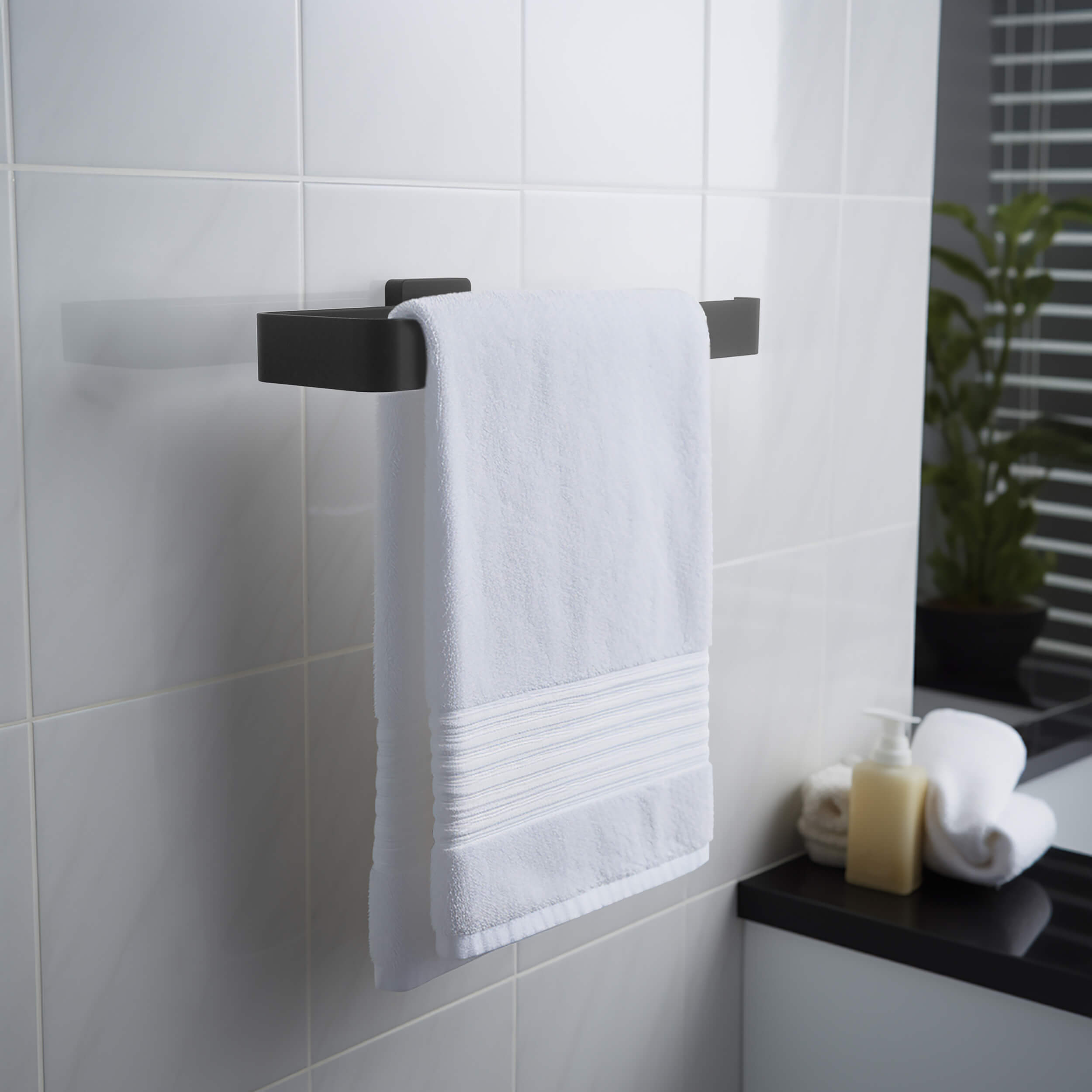 Fusion 10 inch Bathroom Towel Bar - CBA-1603 - Shop at Home Craft Studio - 24