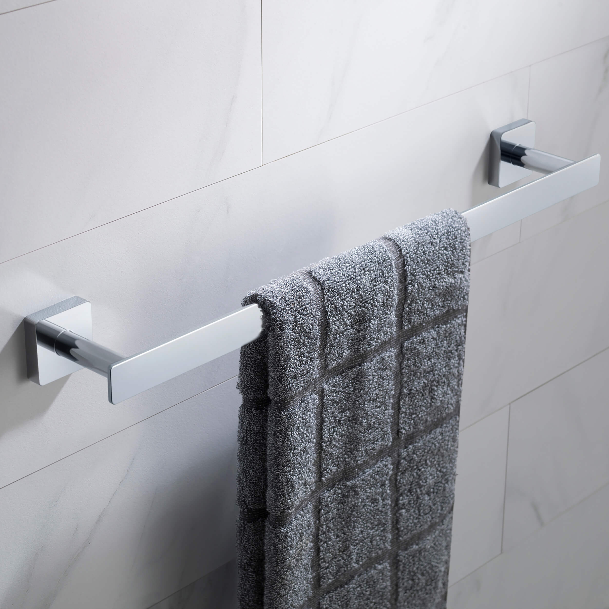 Fusion 18 inch Bathroom Towel Bar - CBA-1605 - Shop at Home Craft Studio - 16