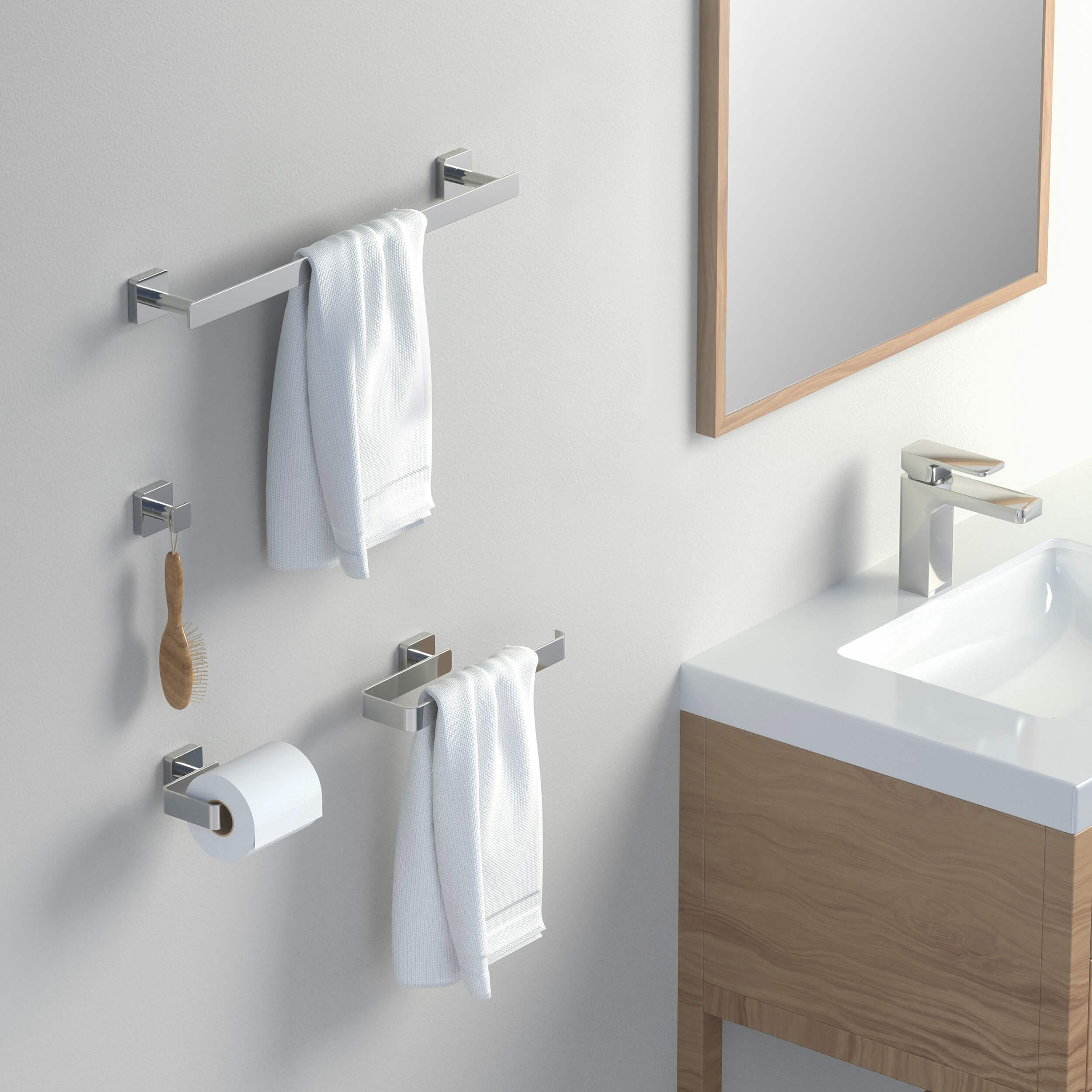 Fusion 4-Piece Bathroom Hardware Set - C-CBA16-4-2 - Shop at Home Craft Studio - 15
