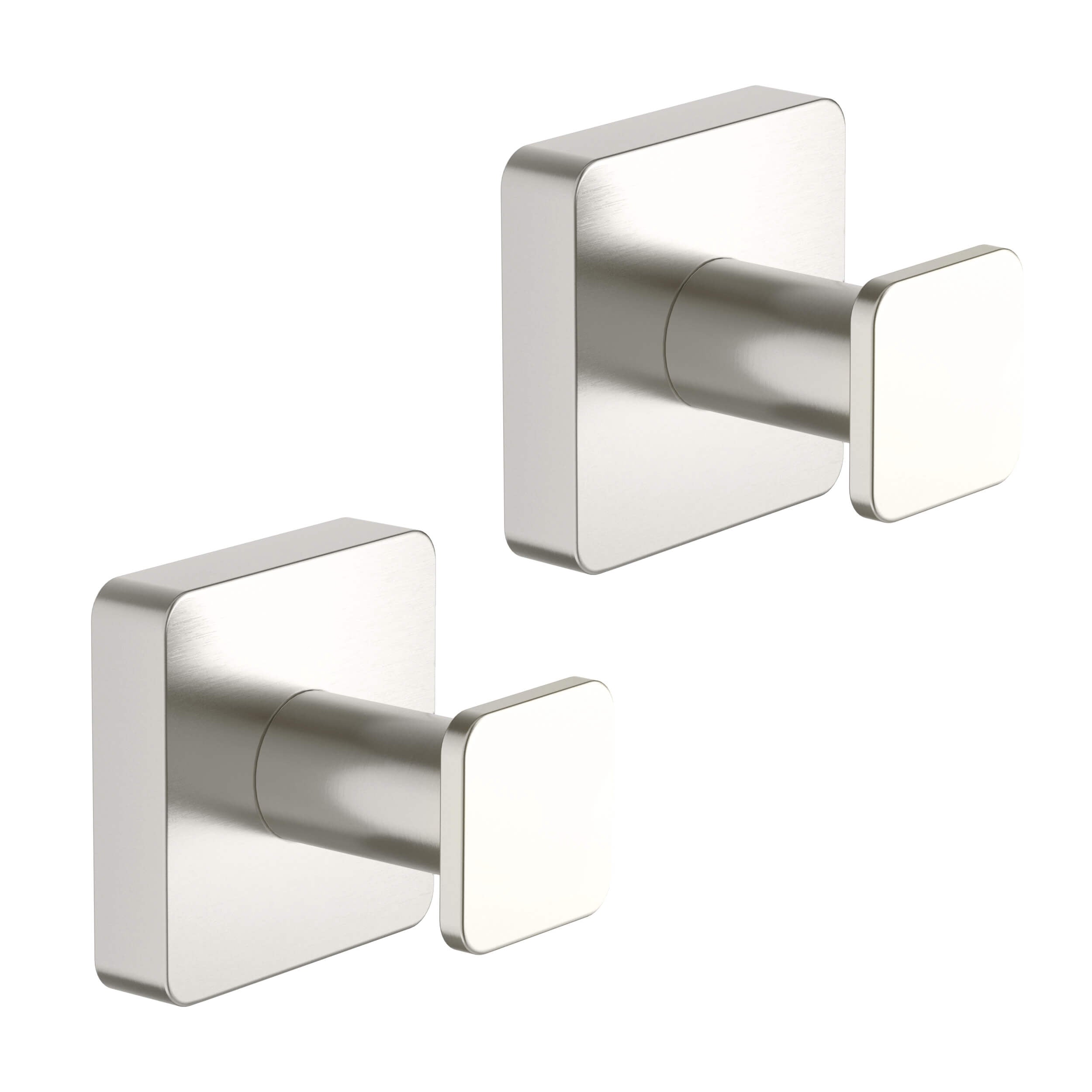 Fusion Bathroom Towel & Robe Hook 2 Count - CBA-1601-2PC - Shop at Home Craft Studio - 9