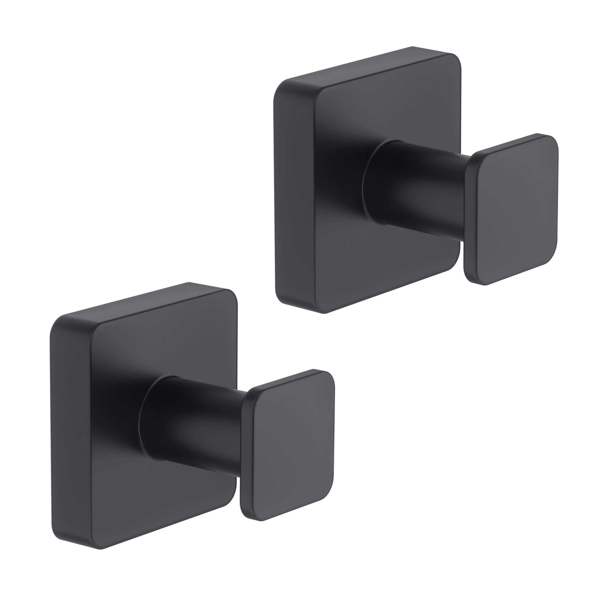 Fusion Bathroom Towel & Robe Hook 2 Count - CBA-1601-2PC - Shop at Home Craft Studio - 25