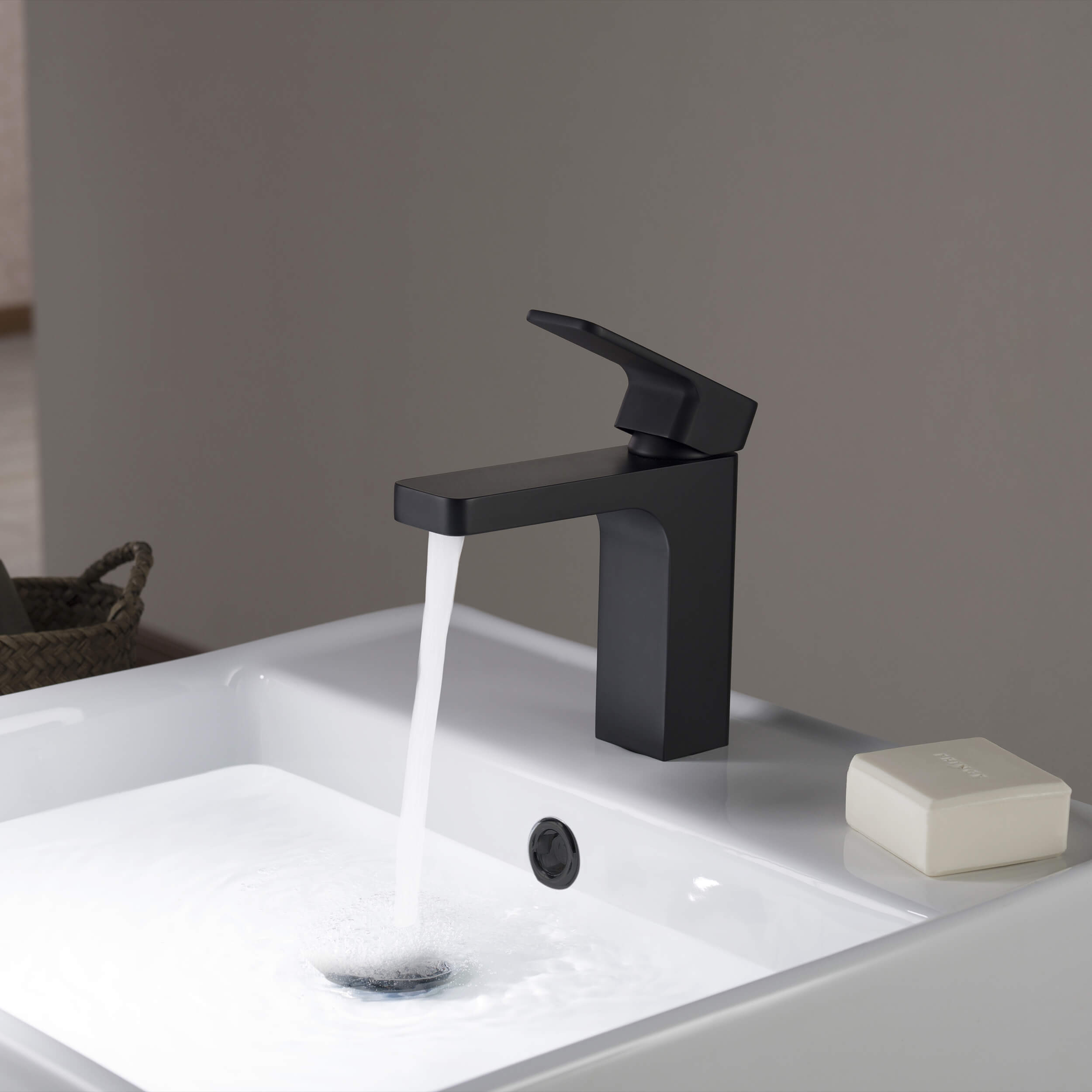 Fusion Single Handle Bathroom Vanity Sink Faucet with Pop Up Drain - CBF-1017 - Shop at Home Craft Studio - 22
