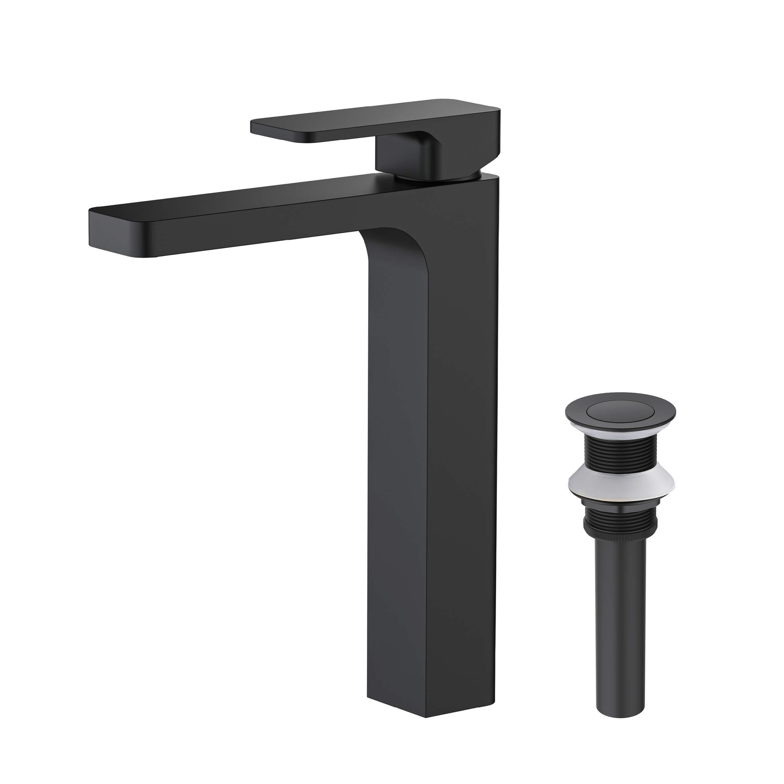 Fusion Single Handle Bathroom Vessel Sink Faucet with Pop Up Drain - CBF-1018 - Shop at Home Craft Studio - 16