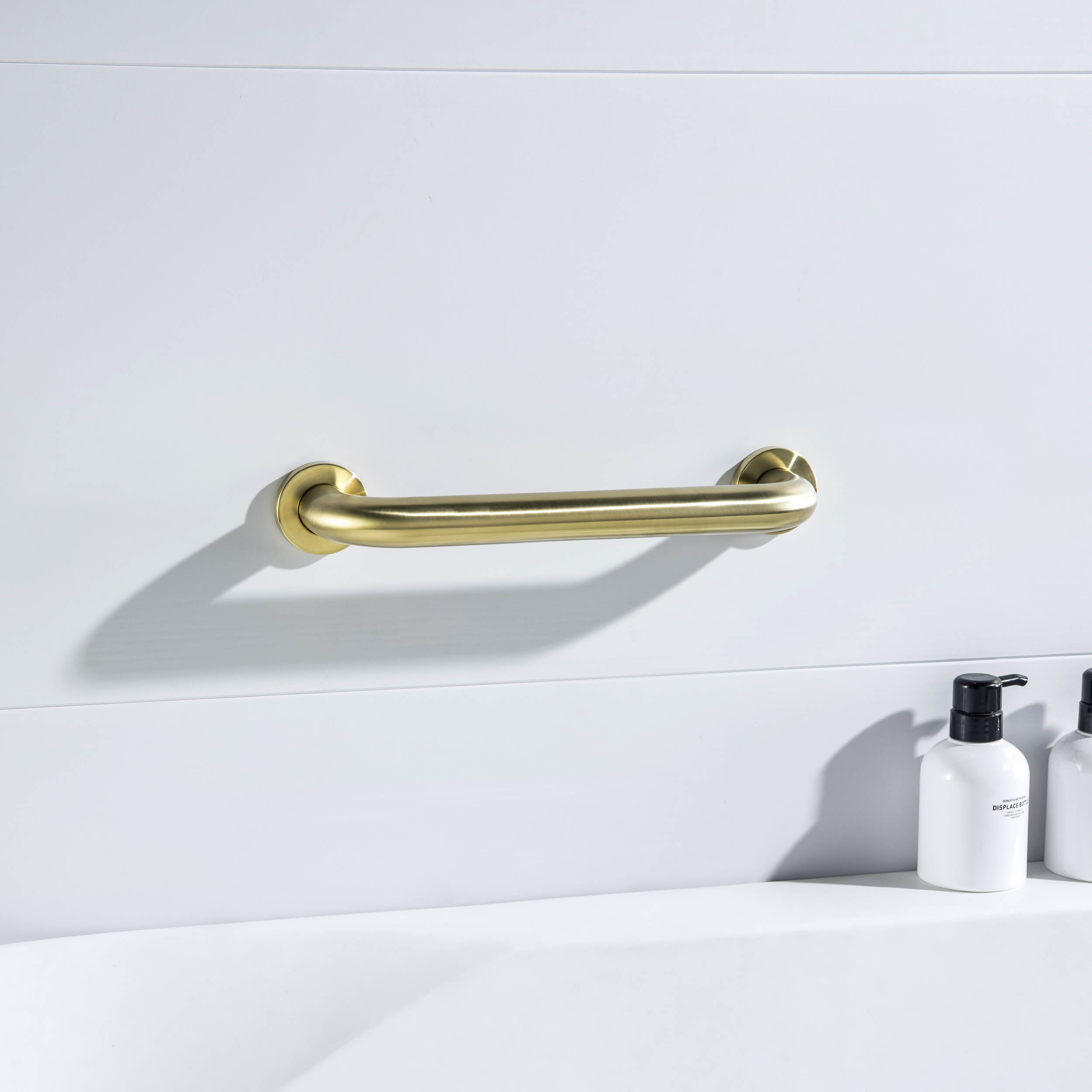 Halo 12" Stainless Steel Bathroom Safety Grab Bar - CGB-1012 - Shop at Home Craft Studio - 2