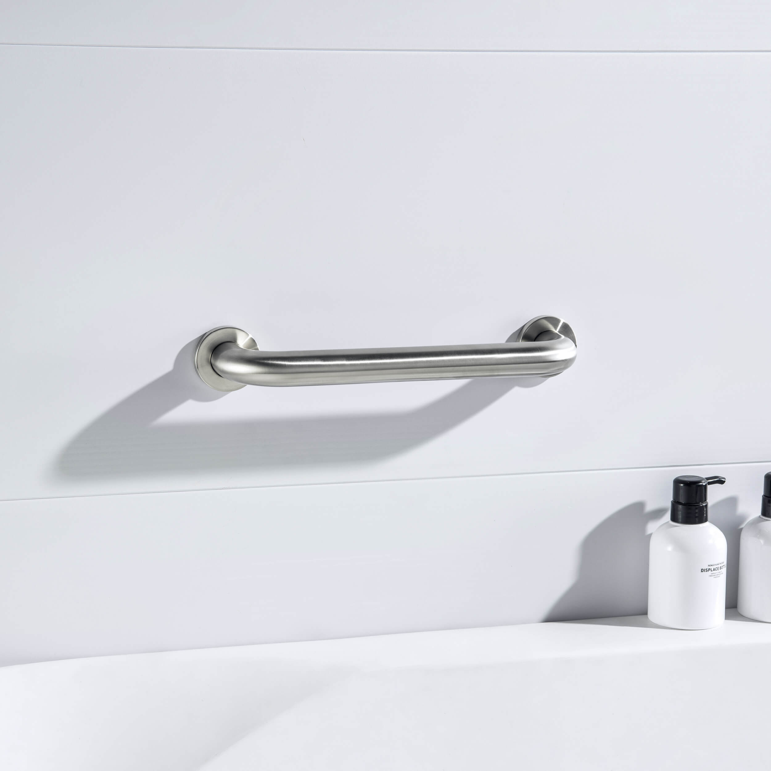 Halo 12" Stainless Steel Bathroom Safety Grab Bar - CGB-1012 - Shop at Home Craft Studio - 6