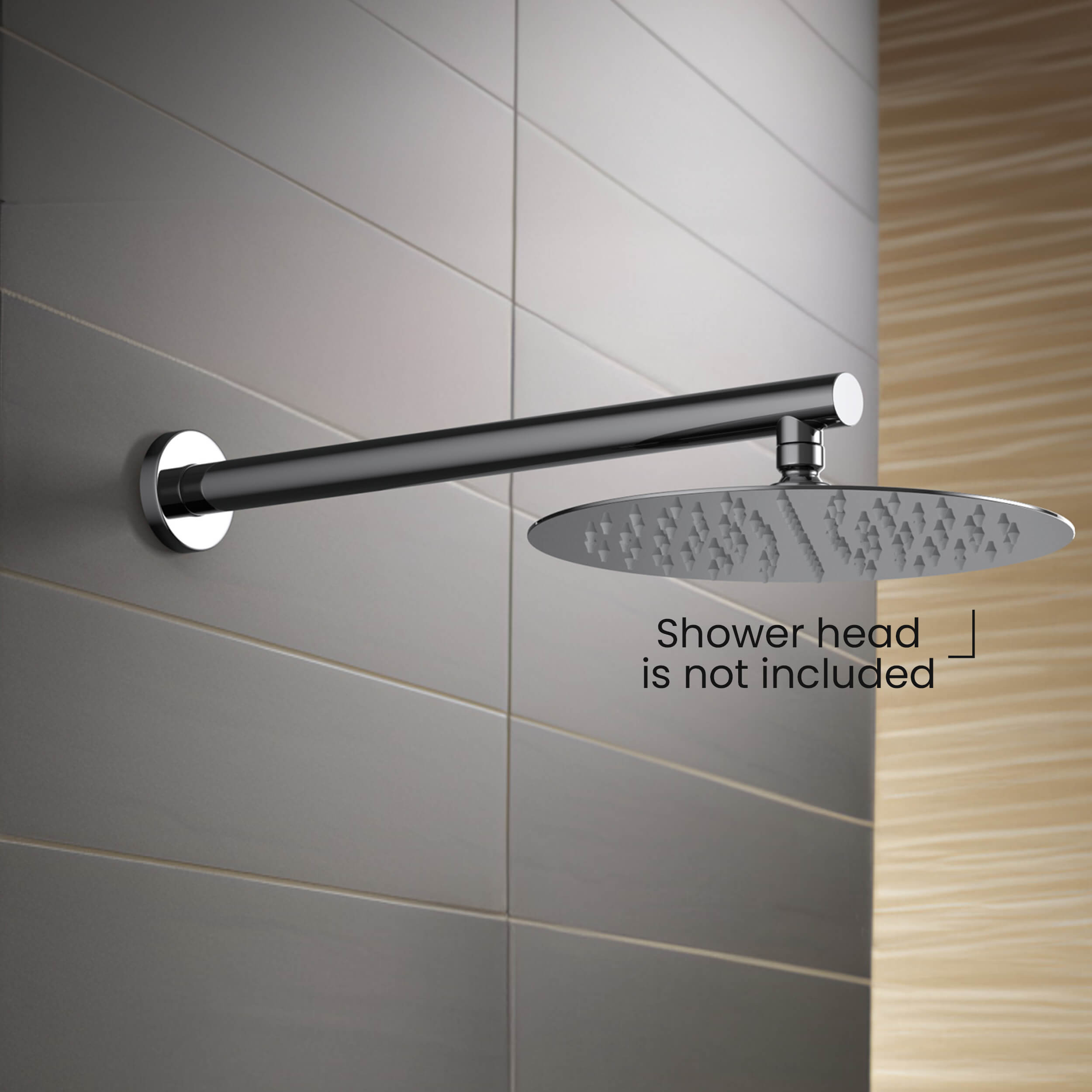 Halo 16" Wall Mounted Shower Arm - SA1600 - Shop at Home Craft Studio - 12