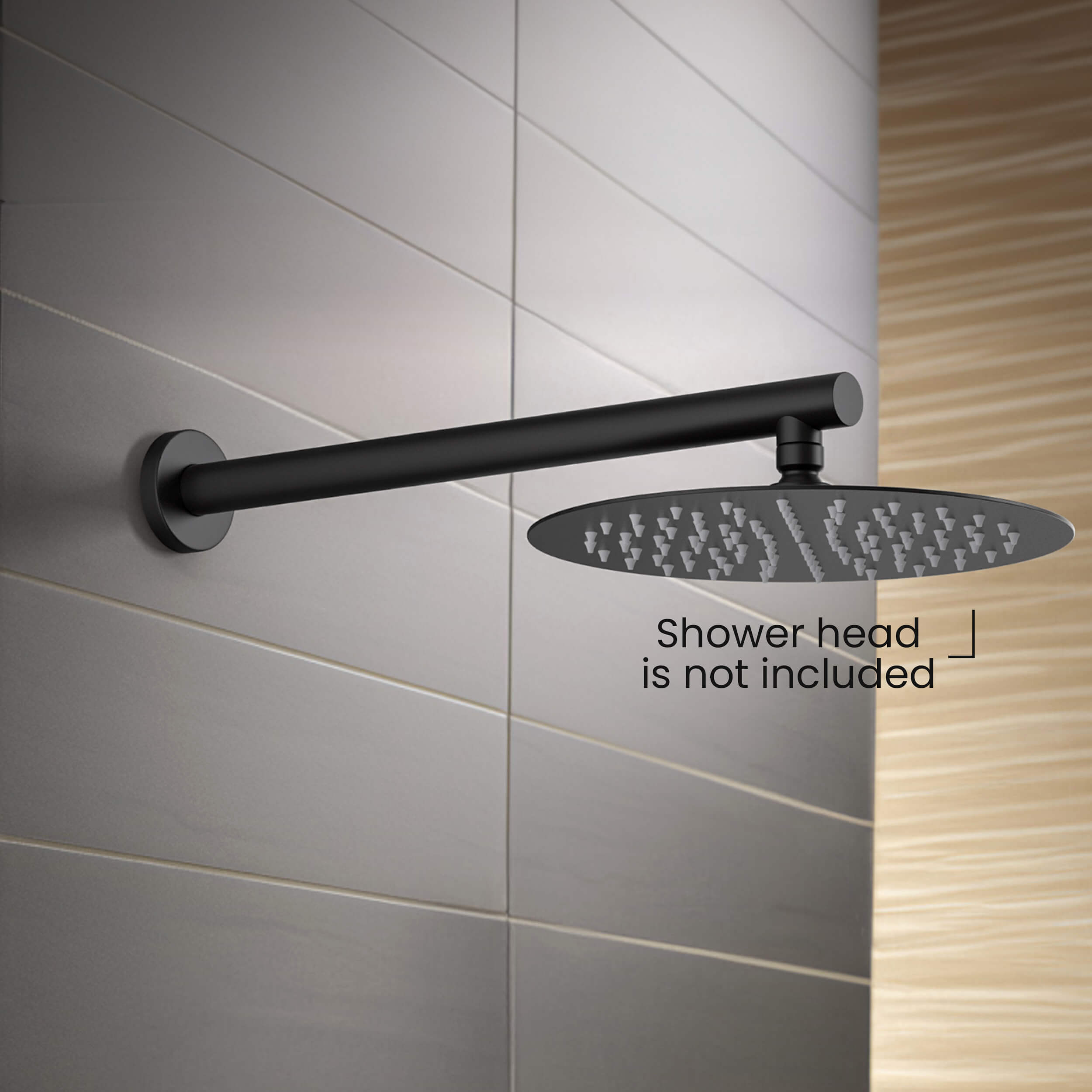 Halo 16" Wall Mounted Shower Arm - SA1600 - Shop at Home Craft Studio - 17