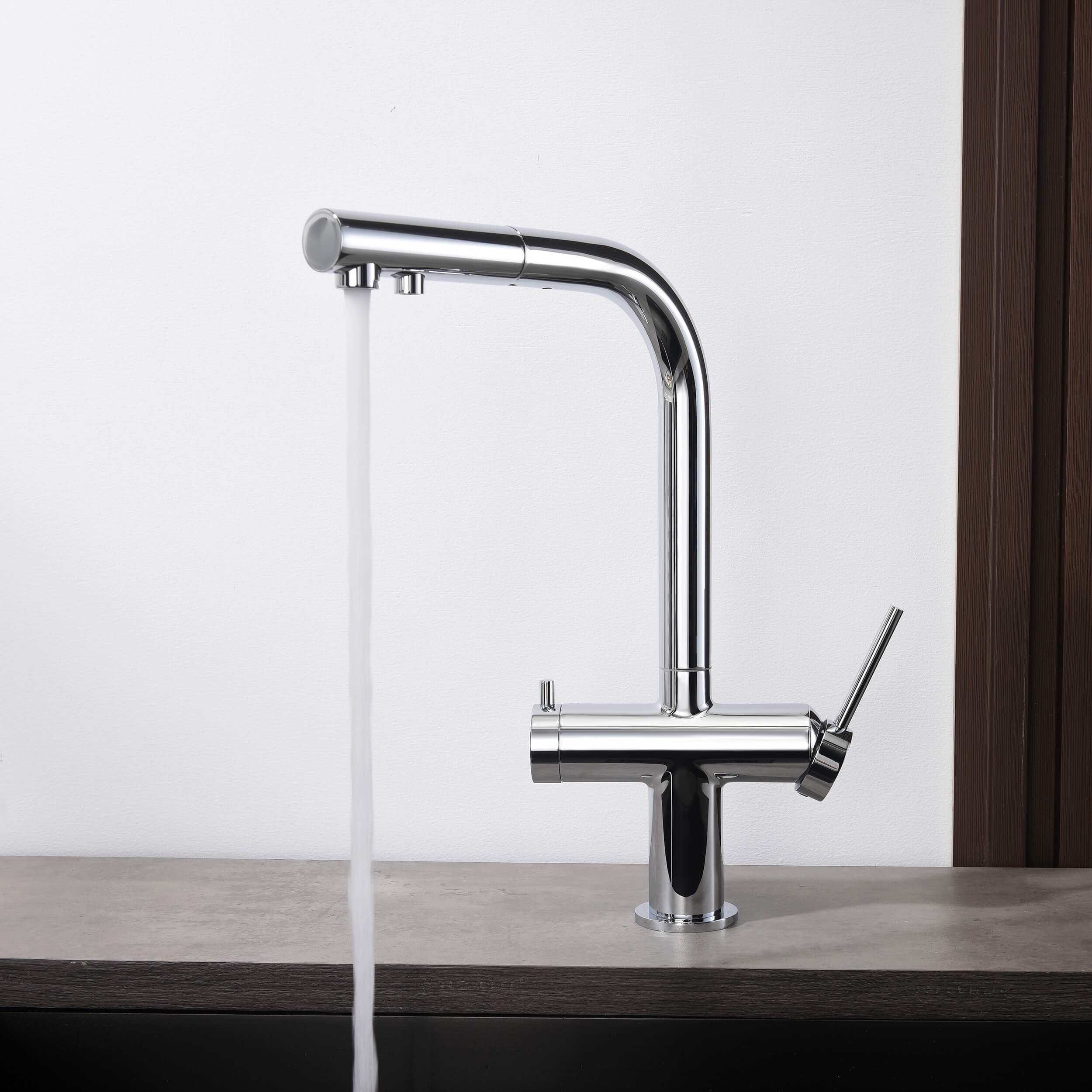 Halo 2-in-1 Pull Out Kitchen Filtration Faucet - CFF-502 - Shop at Home Craft Studio - 17